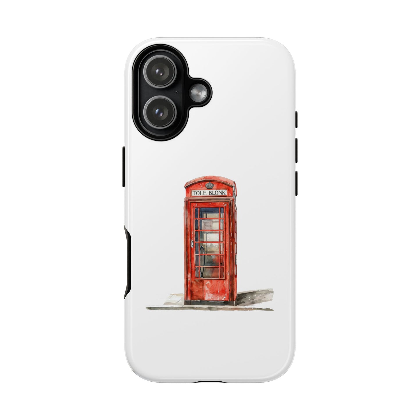 London Phone Booth Tough Case for Smartphones - Stylish Protection with a Unique Design