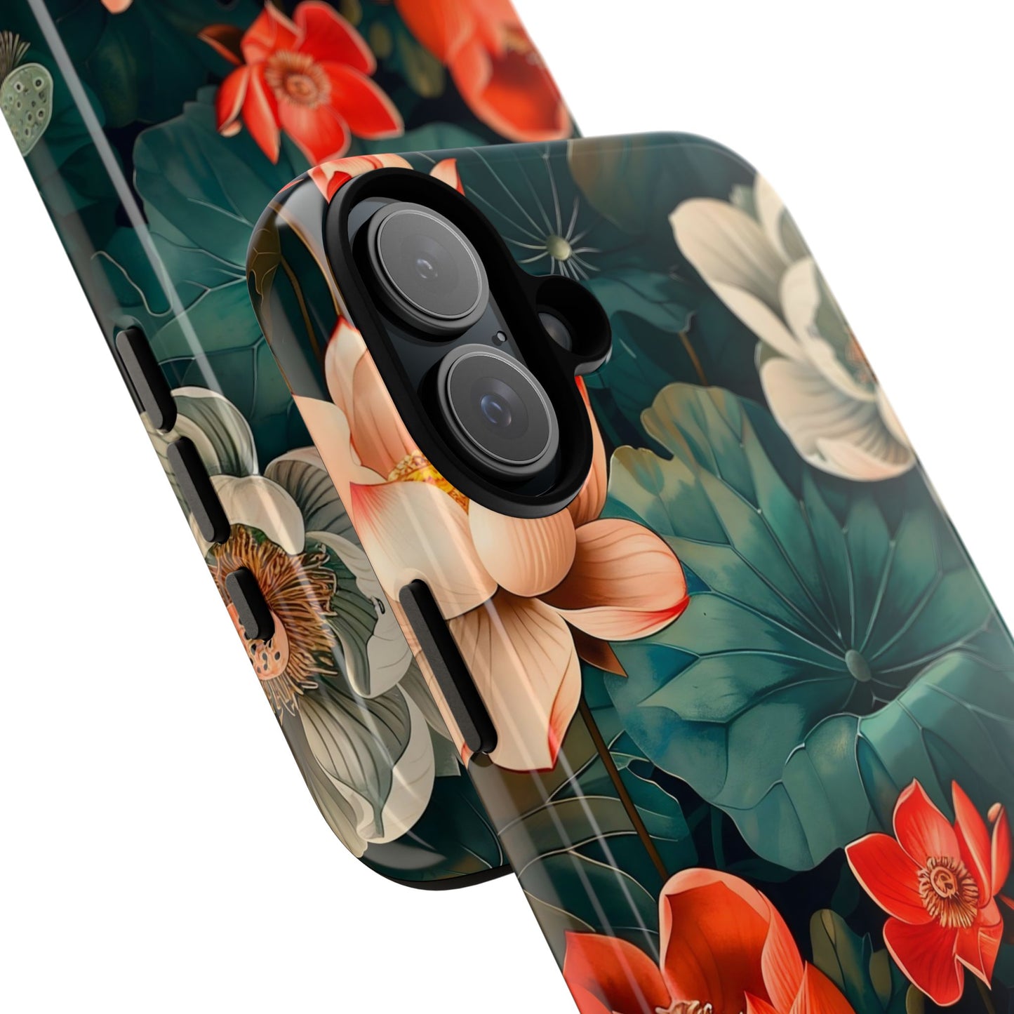 Flower Phone Case, Floral Phone Cover, Tough Case for Floral Lovers, Gift for Her, Stylish Tech Accessories