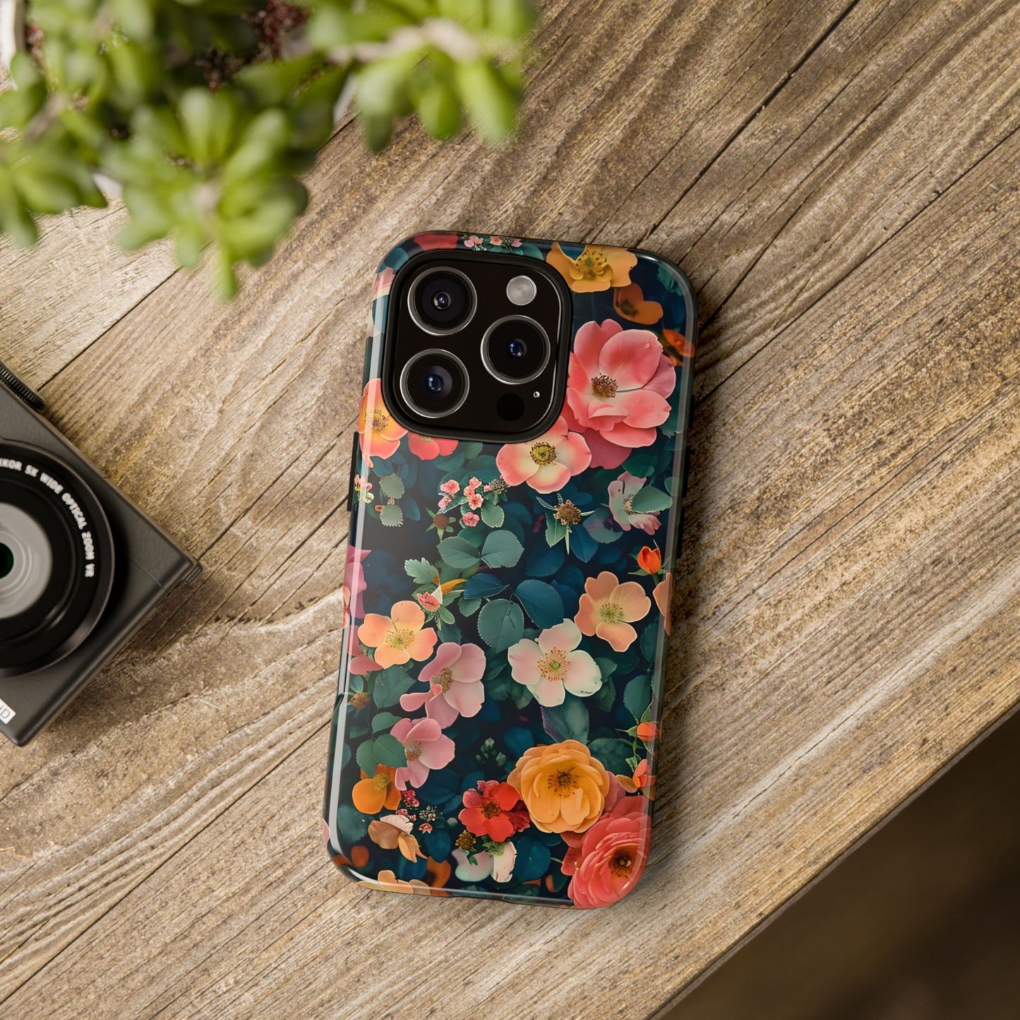 Floral Phone Case | Tough Cases | Stylish Protection, Flower Design, Gift for Her, Trendy Accessory, Cute Phone Covers, Spring Vibe