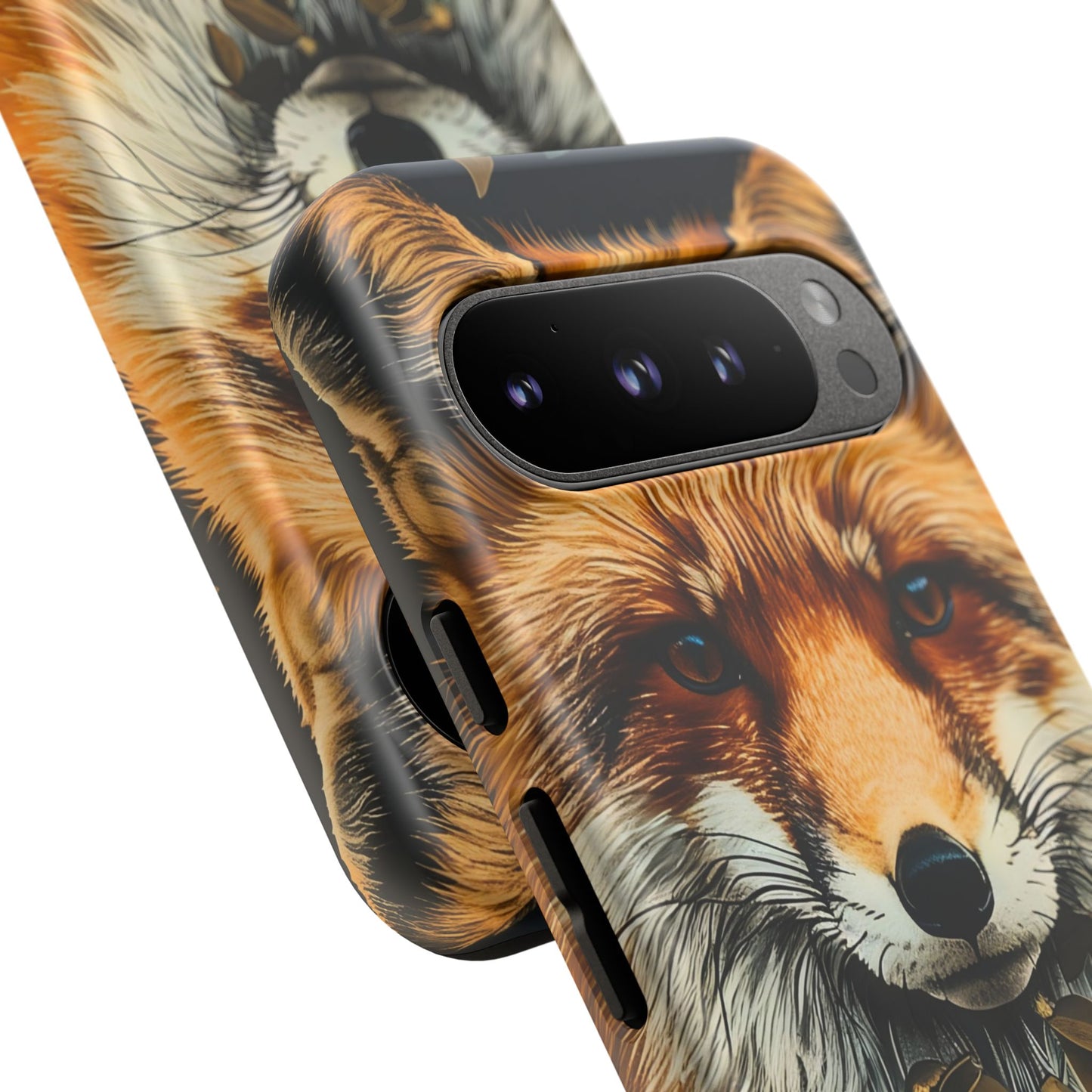 Fox Design Tough Phone Case - Nature Lover's Gift, Wildlife Accessory, Stylish Protection, Eco-Friendly Mobile Cover