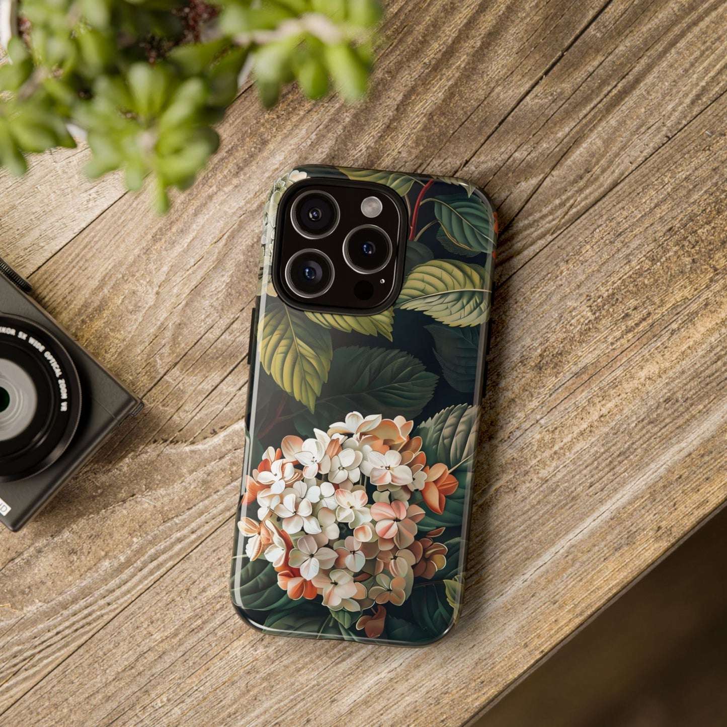 Floral Phone Case - Tough Cases, Nature Lover Gift, Floral Design, Botanical Phone Cover, Stylish Cellphone Accessory, Mother's Day Gift