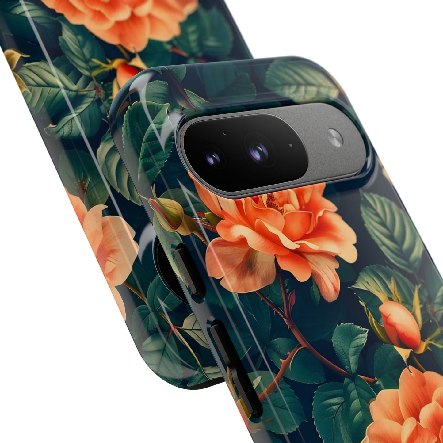 Floral Phone Case, Tough Cases for Nature Lovers, Botanical Design, Phone Protection, Gift for Her, Trending Floral Accessories