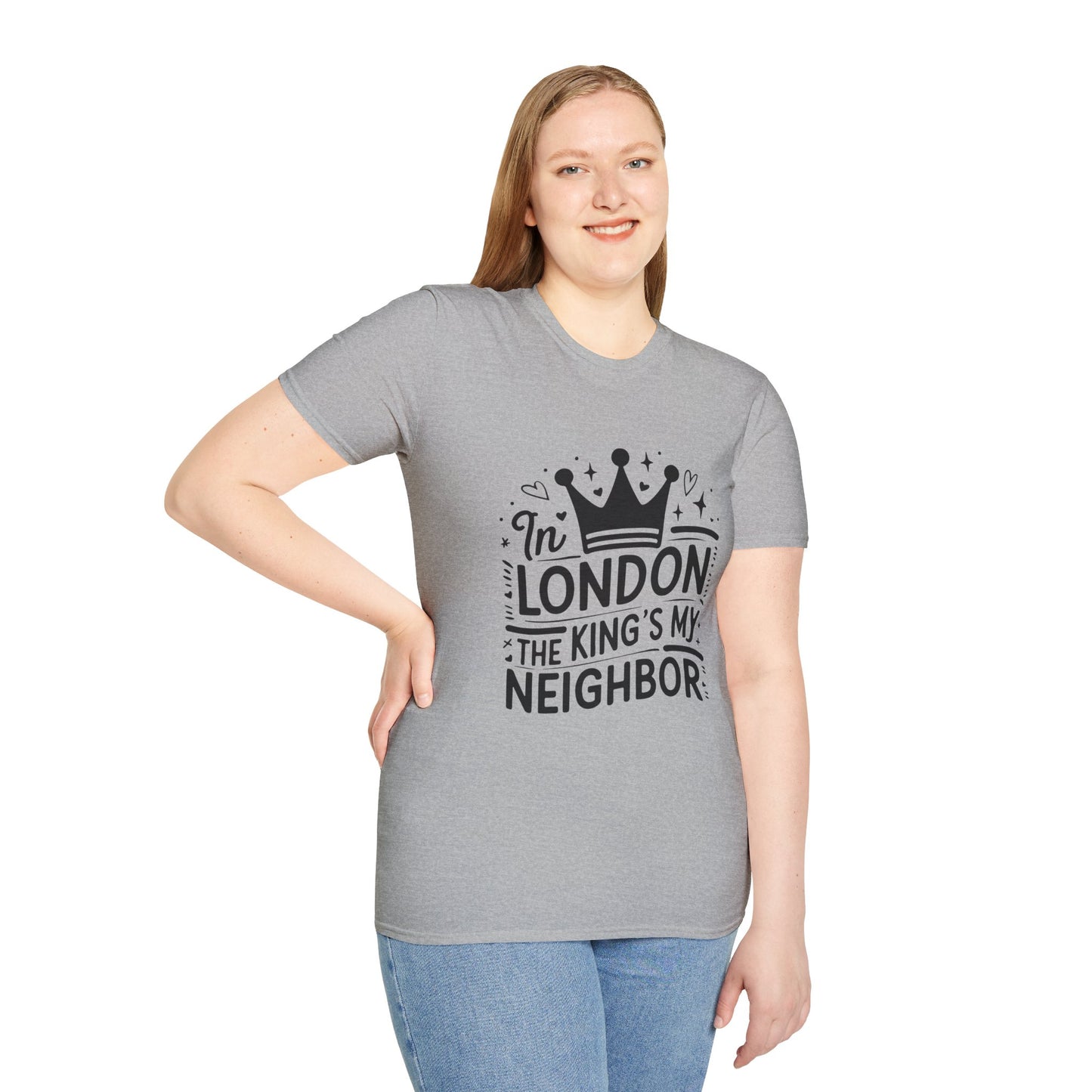 Unisex Softstyle T-Shirt - King's My Neighbour in London