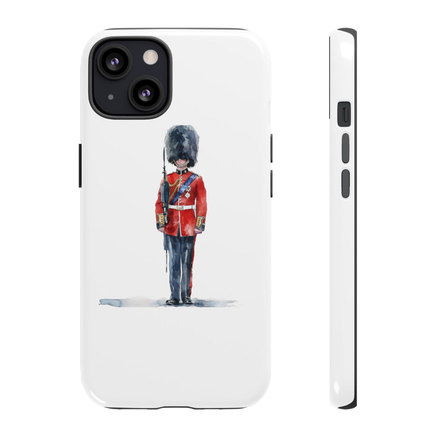 British Royal Guard Phone Case - Tough Cases, Unique Phone Cover, Gift for Her, Cute Accessory, British Soldier Design