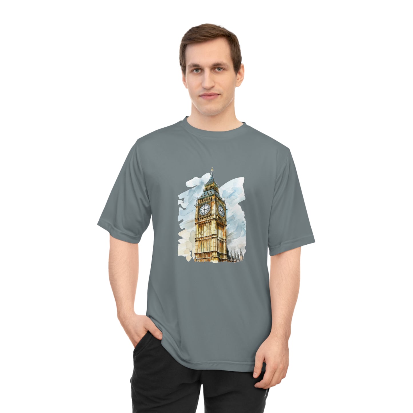 Unisex Zone Performance T-shirt - Big Ben - Heartbeat of London