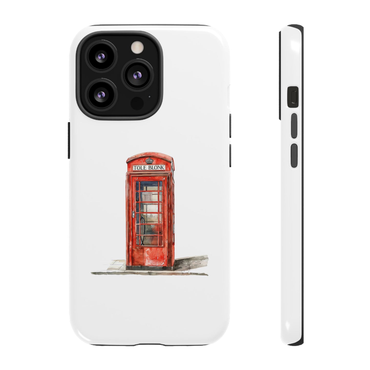 London Phone Booth Tough Case for Smartphones - Stylish Protection with a Unique Design