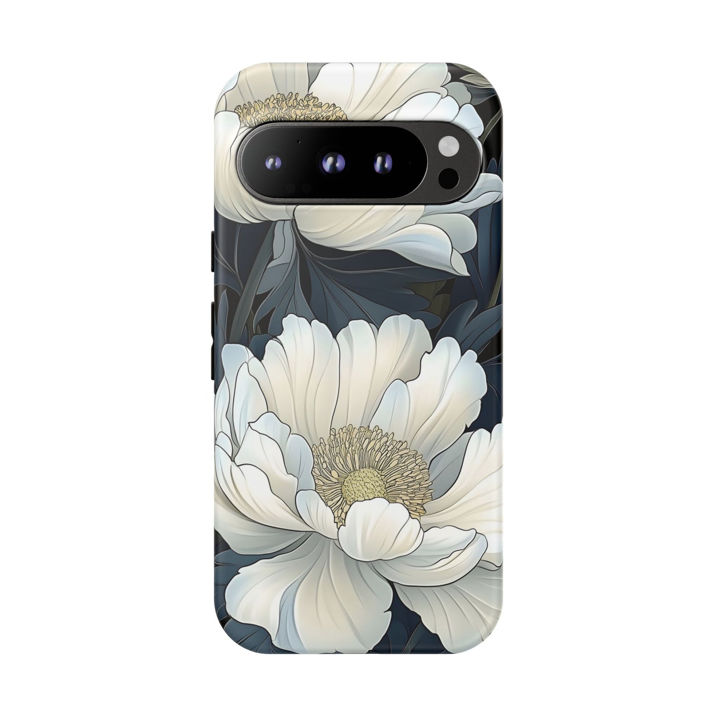Elegant Floral Phone Case, Floral iPhone Cover, Flower Art Phone Case, Eco-Friendly Mobile Protection, Tough & Stylish Phone Case