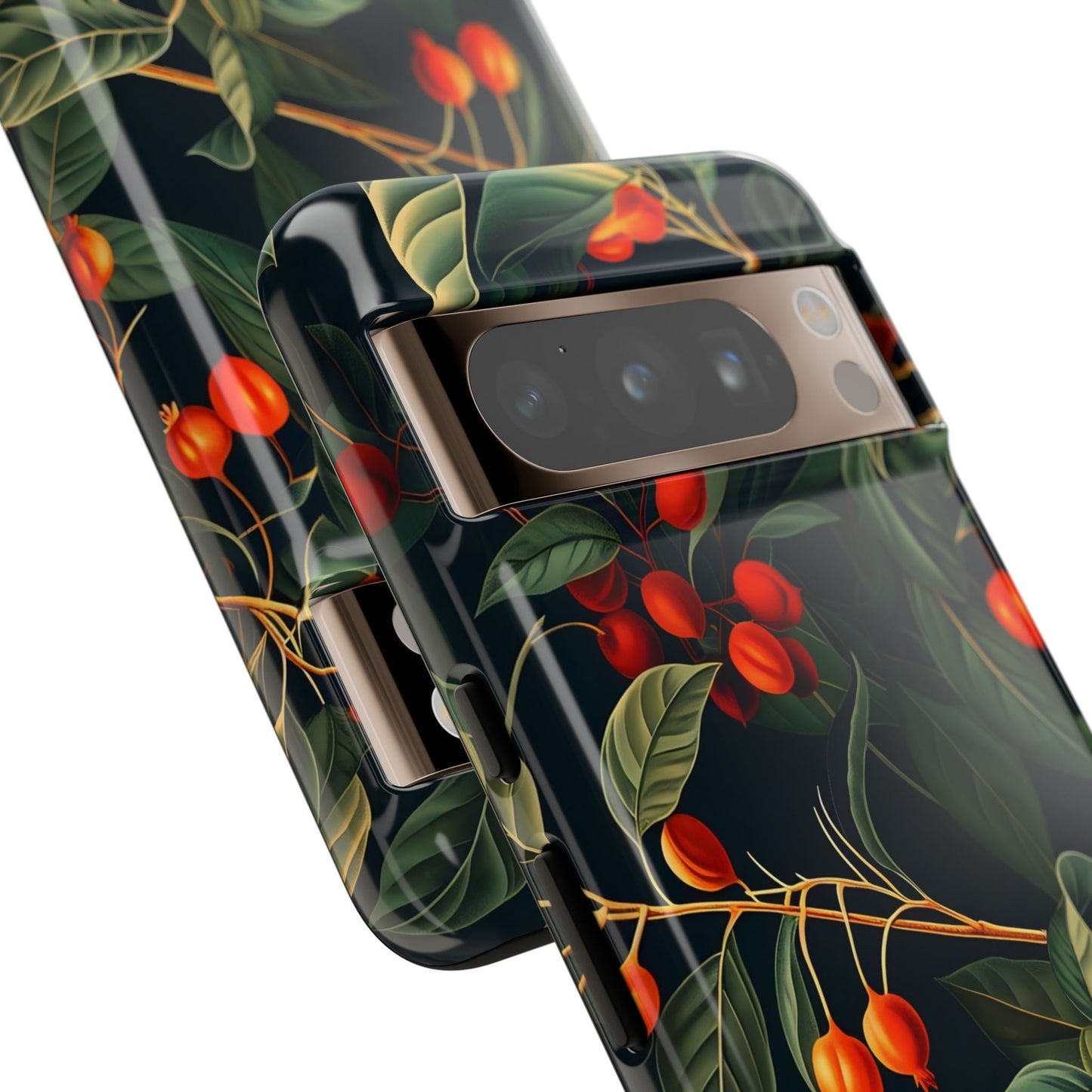 Tough Cases, Floral Phone Case, Nature-Inspired Tech, Unique Gift, Phone Accessory, Botanical Design, Fall Vibes