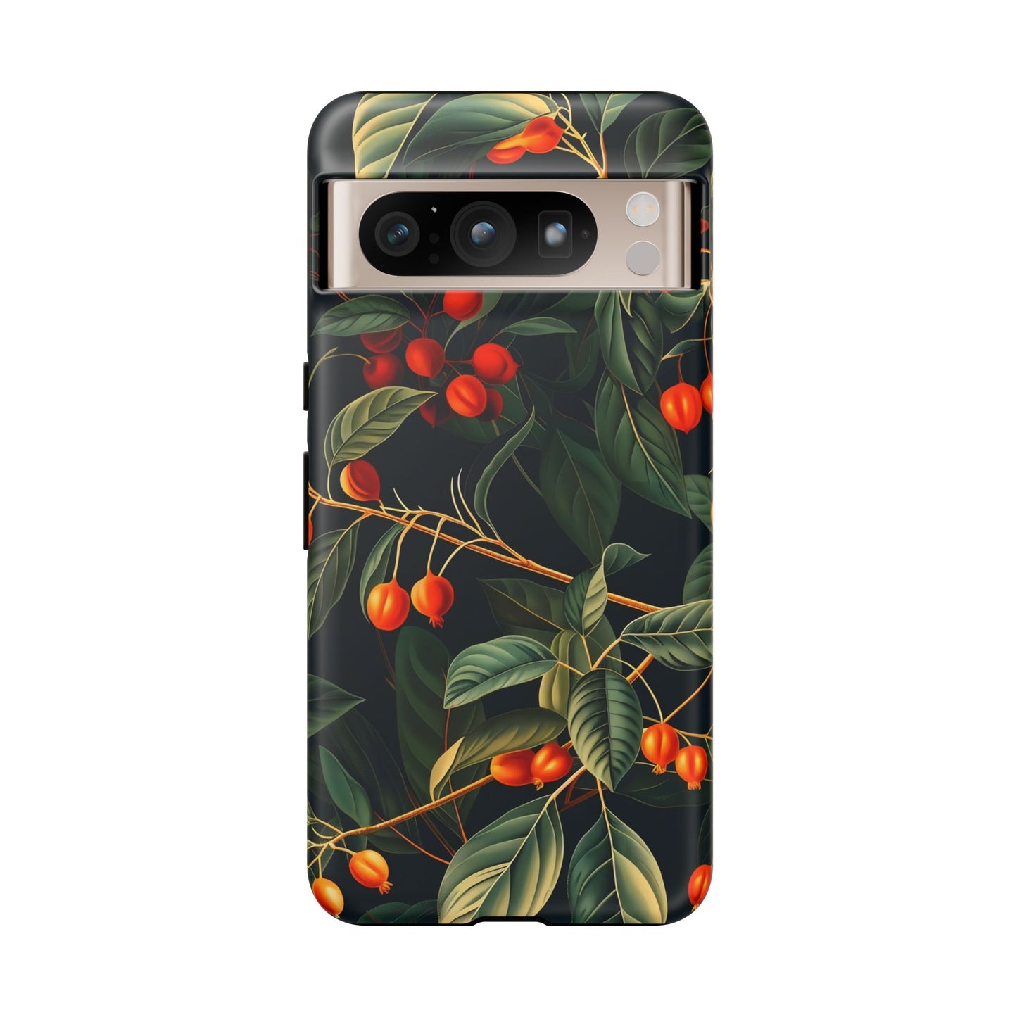 Tough Cases, Floral Phone Case, Nature-Inspired Tech, Unique Gift, Phone Accessory, Botanical Design, Fall Vibes
