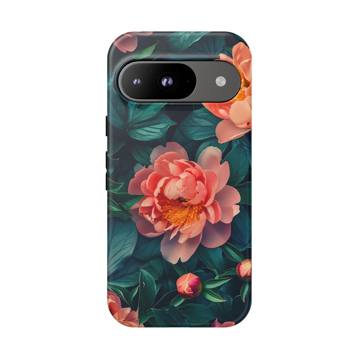 Floral Phone Case - Tough Cases, Flower Design, Botanical Art, Phone Accessory, Gift for Her, Nature Lovers
