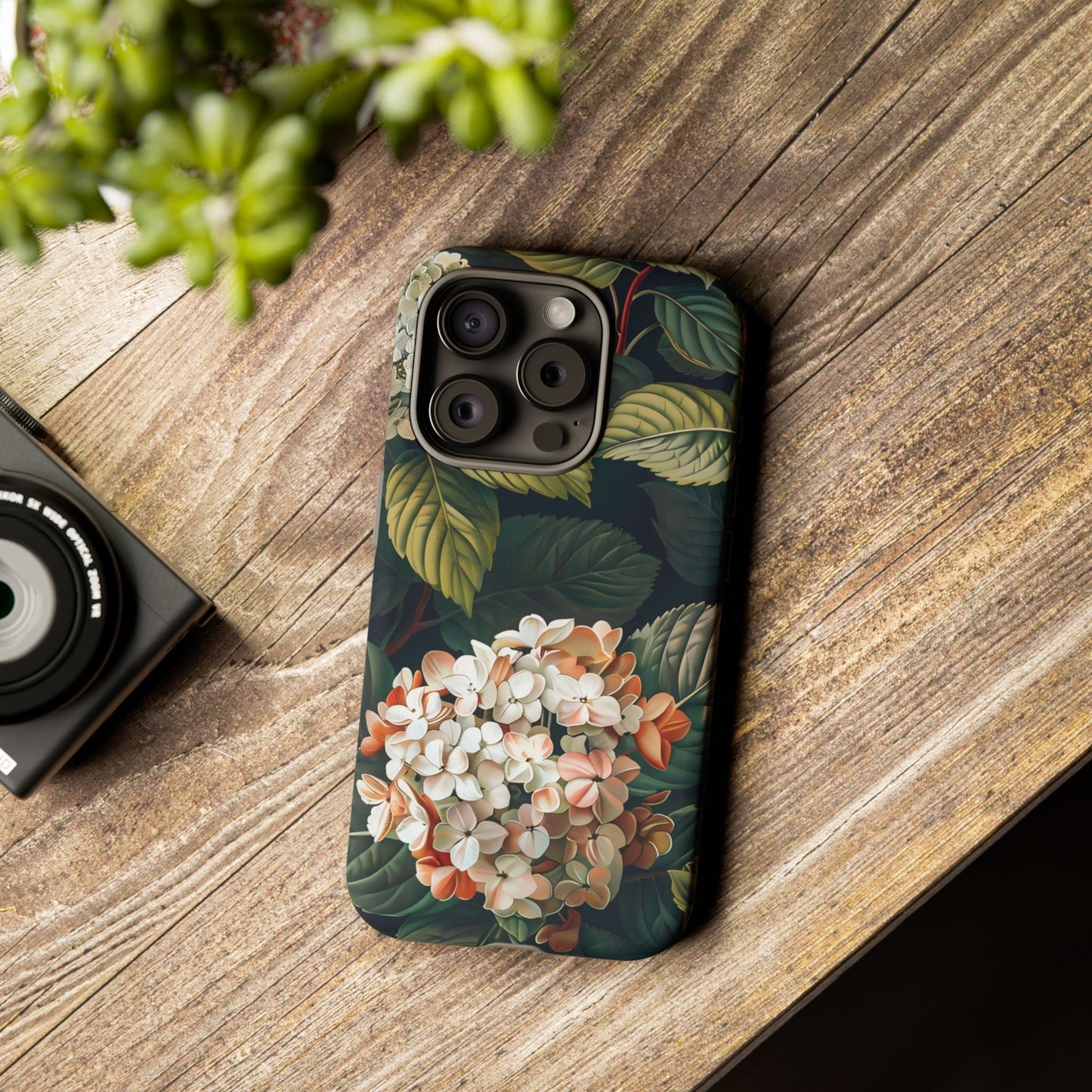 Floral Phone Case - Tough Cases, Nature Lover Gift, Floral Design, Botanical Phone Cover, Stylish Cellphone Accessory, Mother's Day Gift