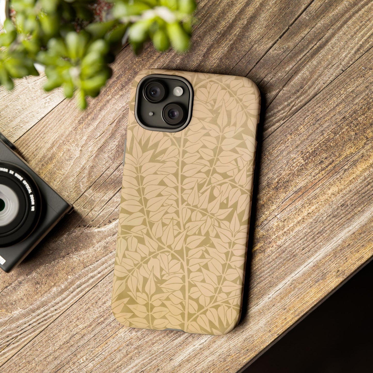 Nature-Inspired Phone Case, Botanical Phone Cover, Eco-Friendly Case, Stylish Protective Cover, Floral iPhone Case