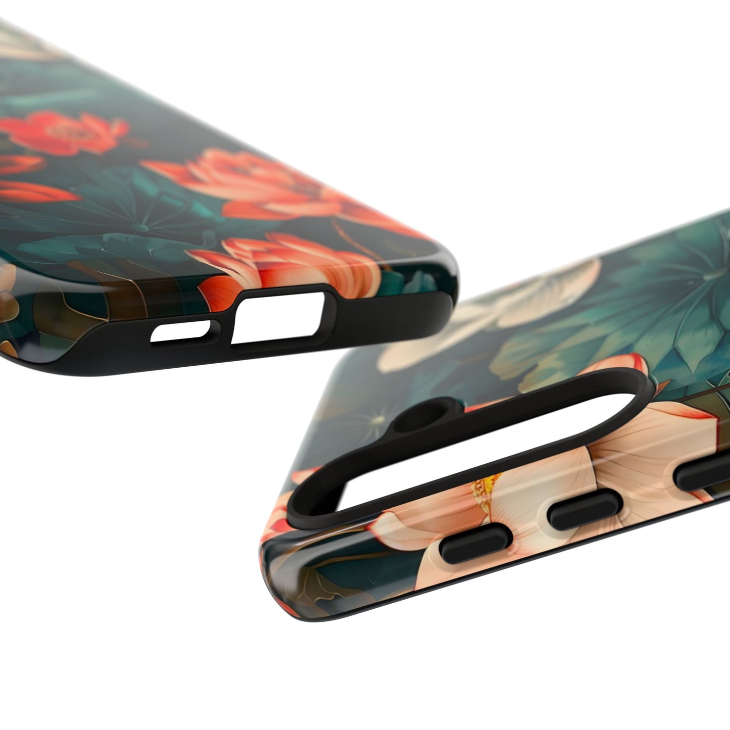 Flower Phone Case, Floral Phone Cover, Tough Case for Floral Lovers, Gift for Her, Stylish Tech Accessories