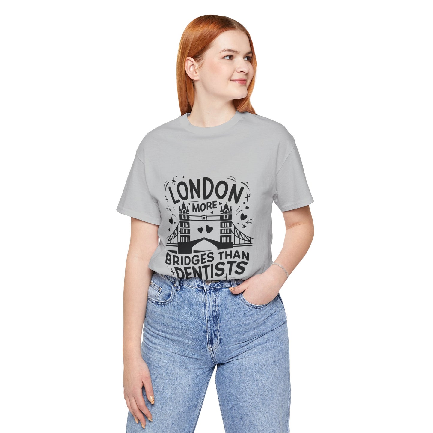 Unisex Jersey Short Sleeve Tee - London is having more Bridges