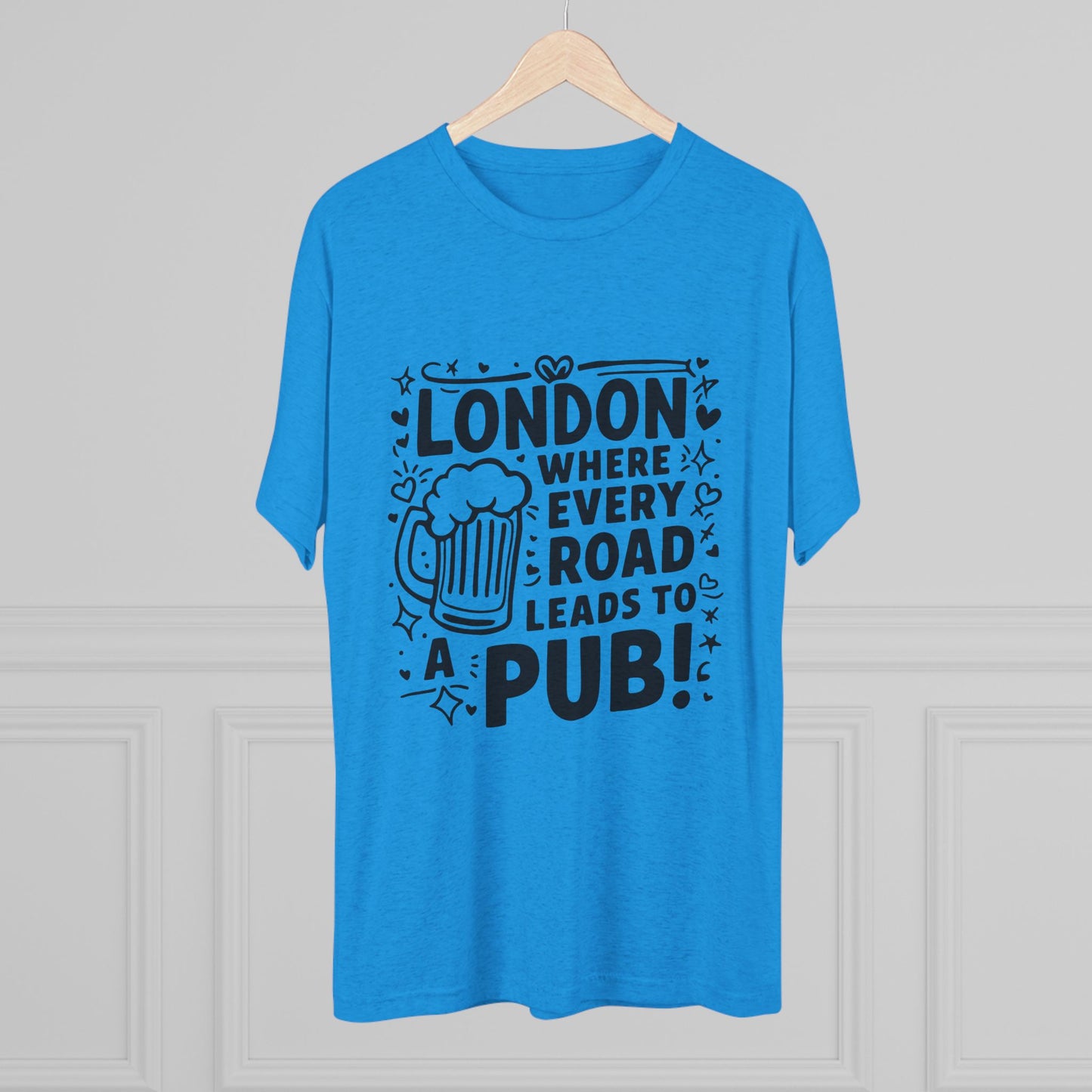 London's Pub Classy Unisex Tri-Blend Crew Tee