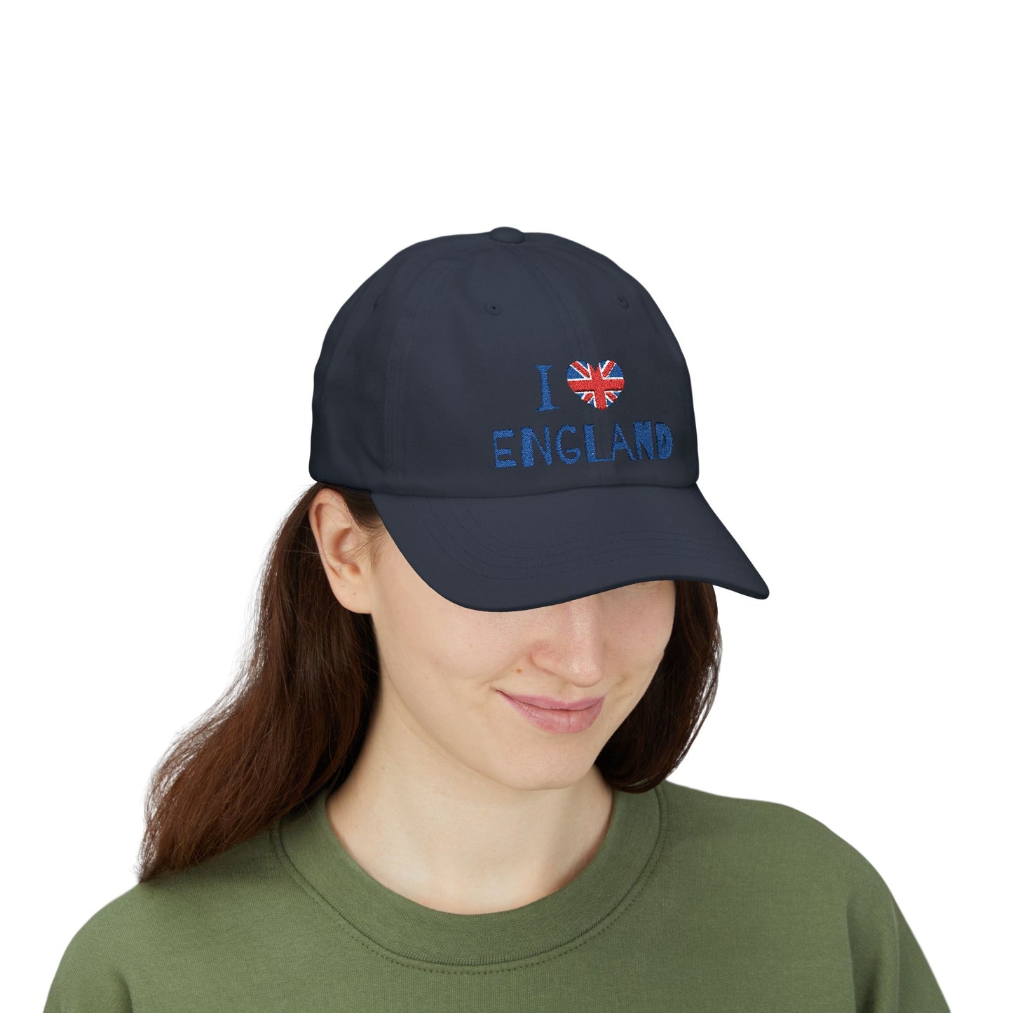 Classic Dad Cap - I England, Stylish Hat for UK Lovers, Perfect Gift for Travelers, Casual Outdoor Accessory, Everyday Wear