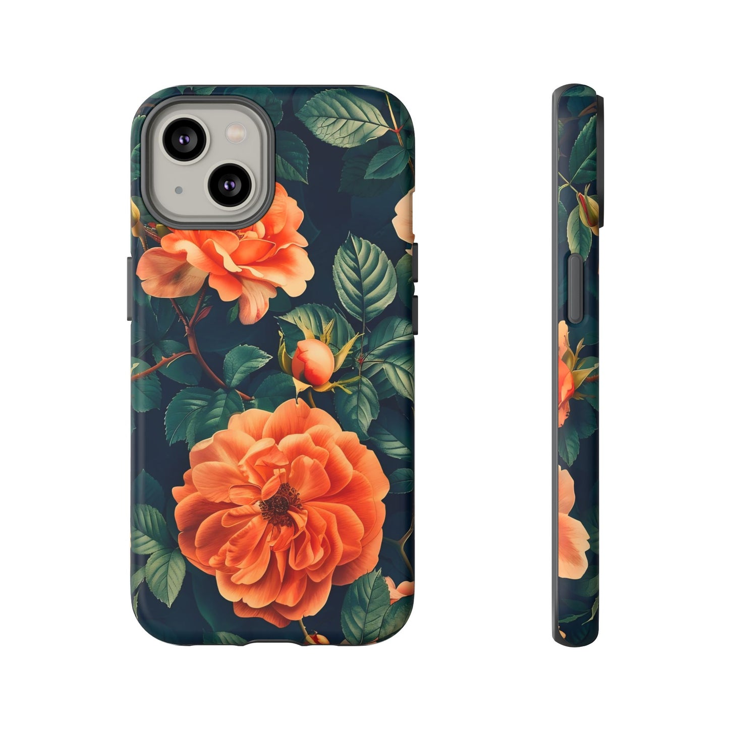 Floral Phone Case, Tough Cases for Nature Lovers, Botanical Design, Phone Protection, Gift for Her, Trending Floral Accessories