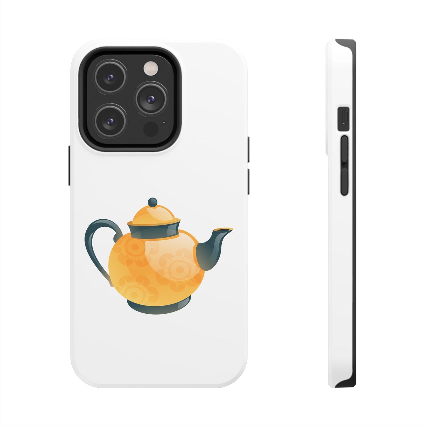 Colorful Teapot Phone Case, Quirky Cell Phone Cover, Unique Gift for Tea Lovers, Stylish Protection, Fun Phone Accessories