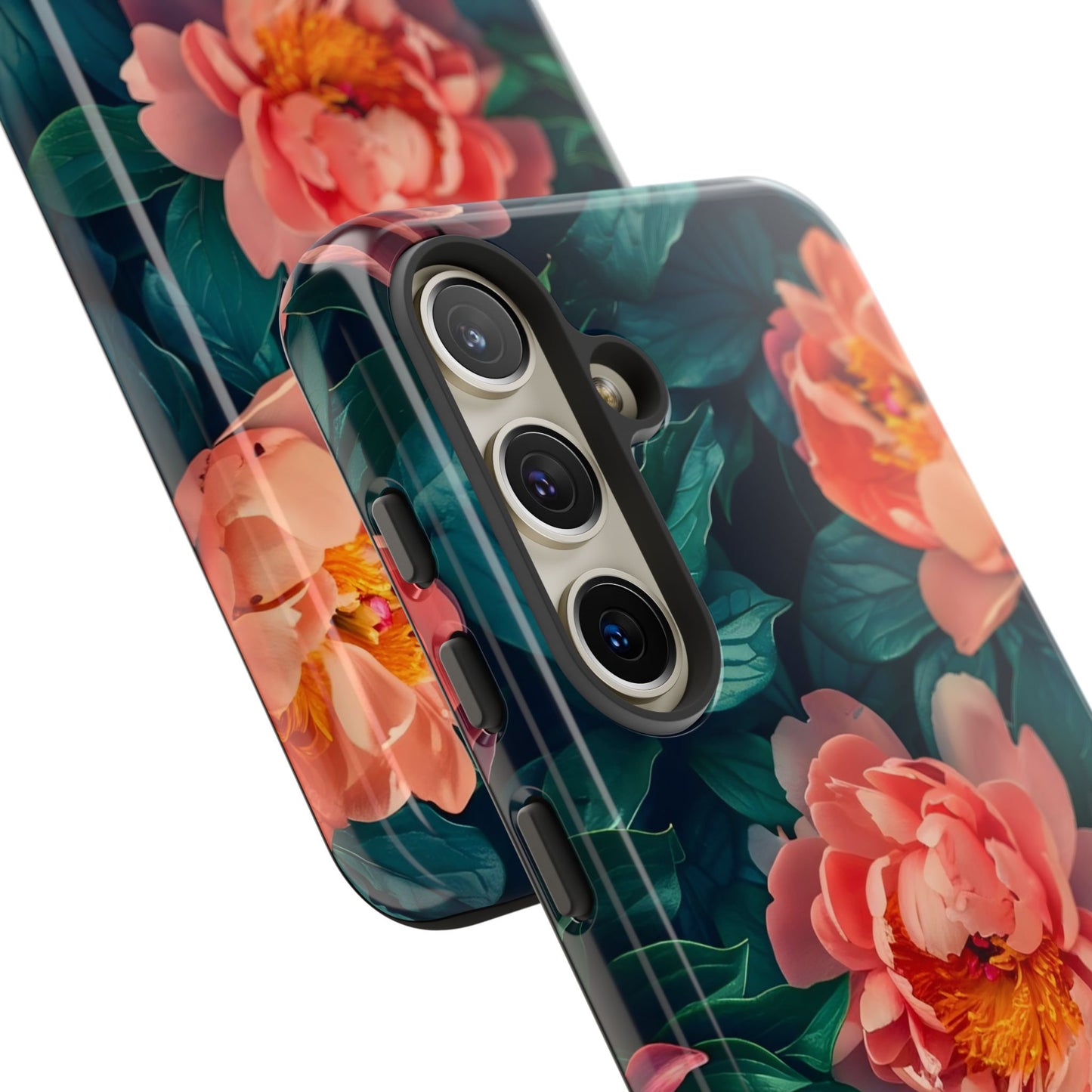 Floral Phone Case - Tough Cases, Flower Design, Botanical Art, Phone Accessory, Gift for Her, Nature Lovers