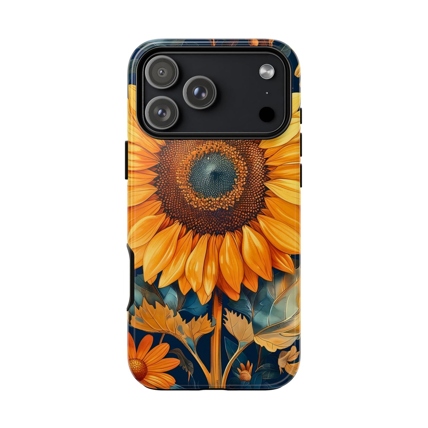 Sunflower Phone Case | Tough Cases for Nature Lovers, Floral Design, Gift for Plant Enthusiasts, Summer Vibes, Elegant Protection