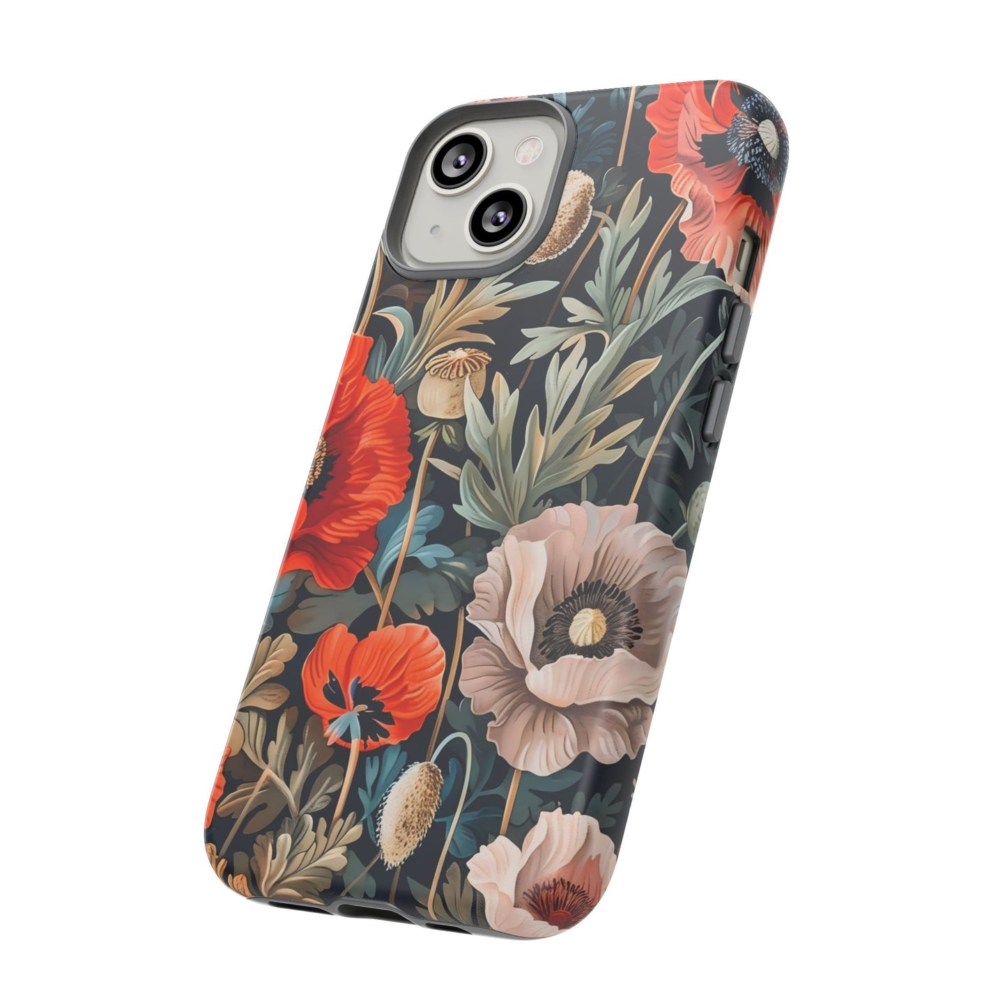Floral Phone Case - Tough Cases, Flower Design, Chic Tech Accessories, Stylish Gifts, Unique Phone Protectors