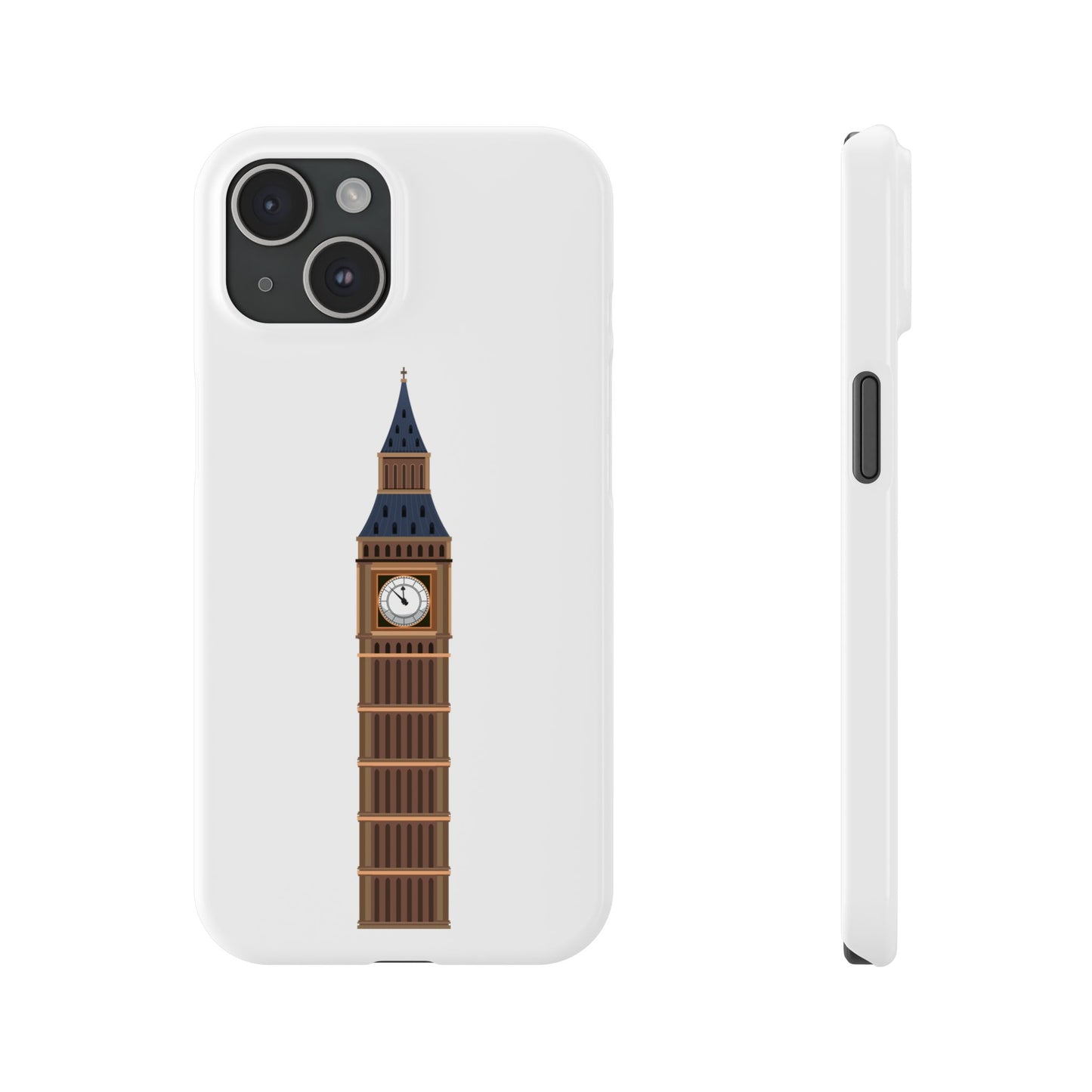 London Big Ben Slim Phone Cases, Unique Phone Covers, Cute Gifts for Travelers, Modern Decor, Fun Souvenirs