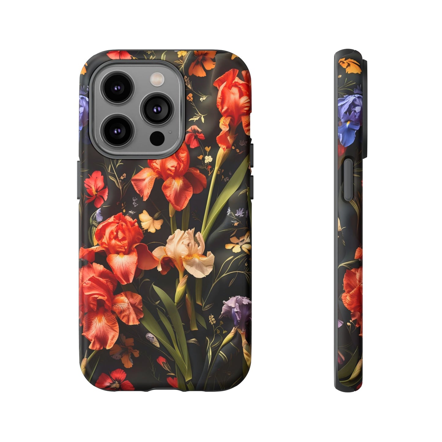 Floral Tough Case for Phone, Durable Protective Phone Cover, Gift for Flower Lovers, Phone Accessories, Spring Vibes