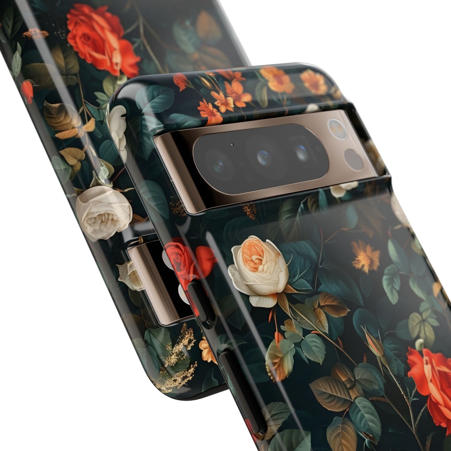Floral Phone Case | Tough Cases with Elegant Design | Gift for Her, Mother's Day, Birthdays, Personalized, Trendy Tech Accessories