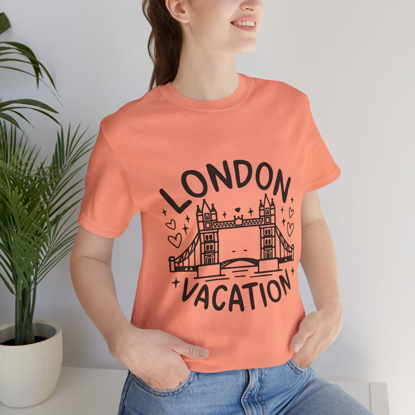 Unisex Jersey Short Sleeve Tee - London's Refreshing Vacations