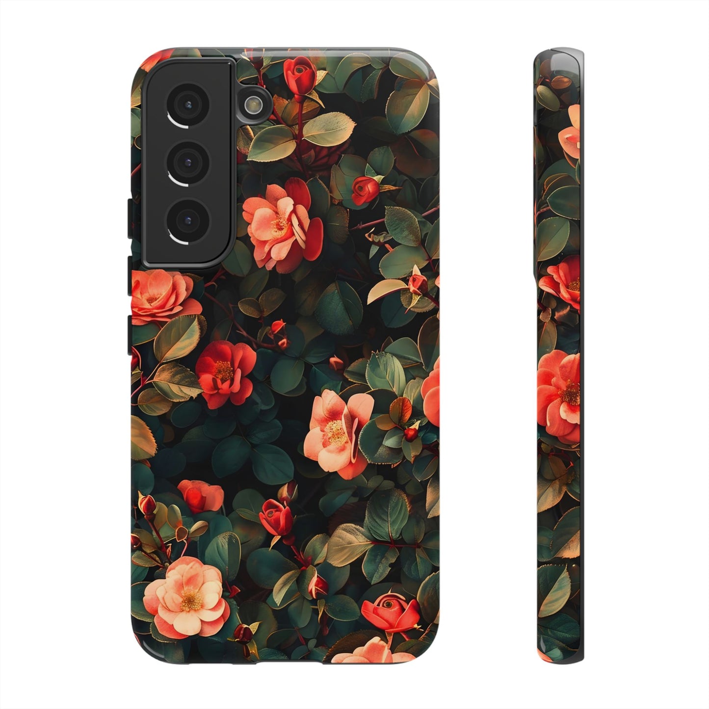 Floral Phone Case - Elegant Floral Design, Tough Protective Case, Perfect Gift for Her, Trendy Phone Accessories, Mother’s Day, Birthday