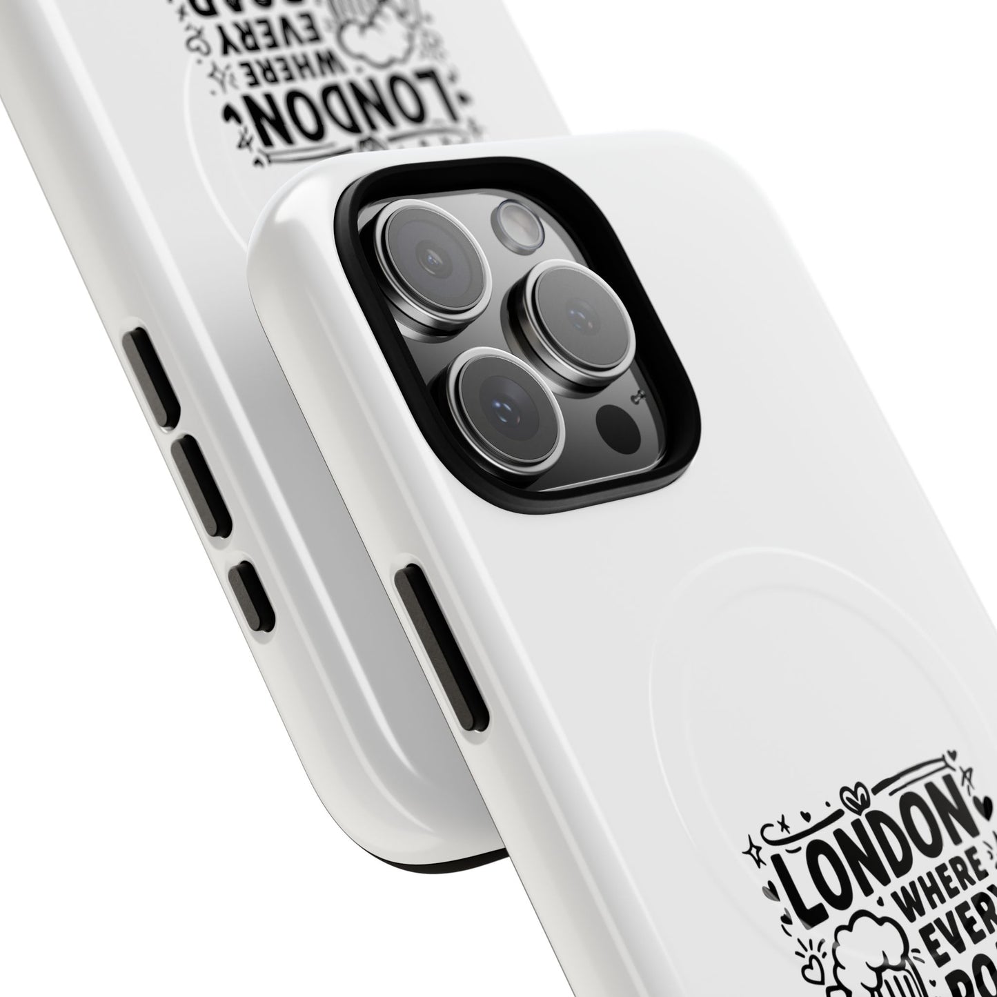 London Pub Themed Tough Magnetic Case for Phone, Unique Phone Accessories, Gift for Travelers, Fun Drink Lovers, Birthday or Travel Gift