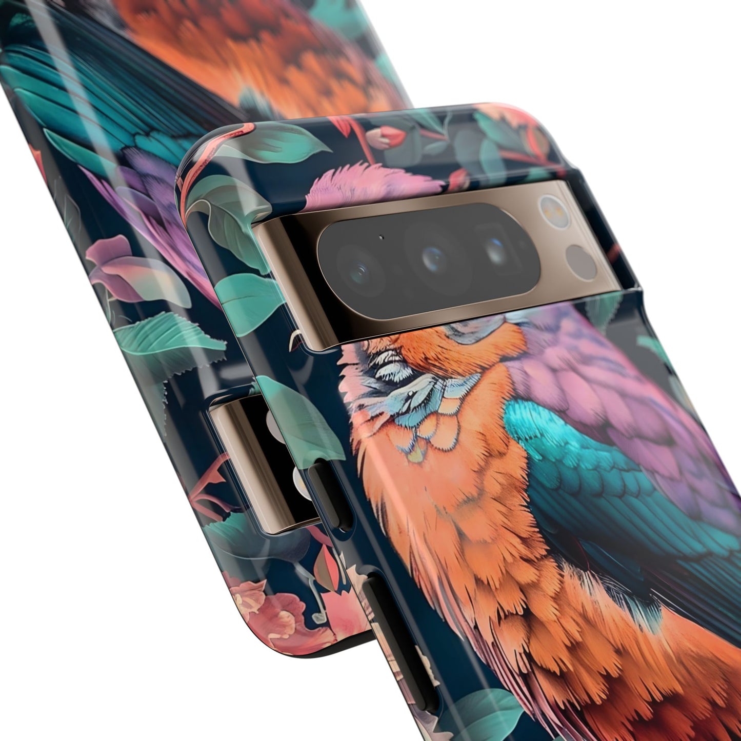Tough Cases | Colorful Bird Phone Case, Vibrant Animal Design, Unique Gift for Nature Lovers, Perfect for Holidays & Birthdays