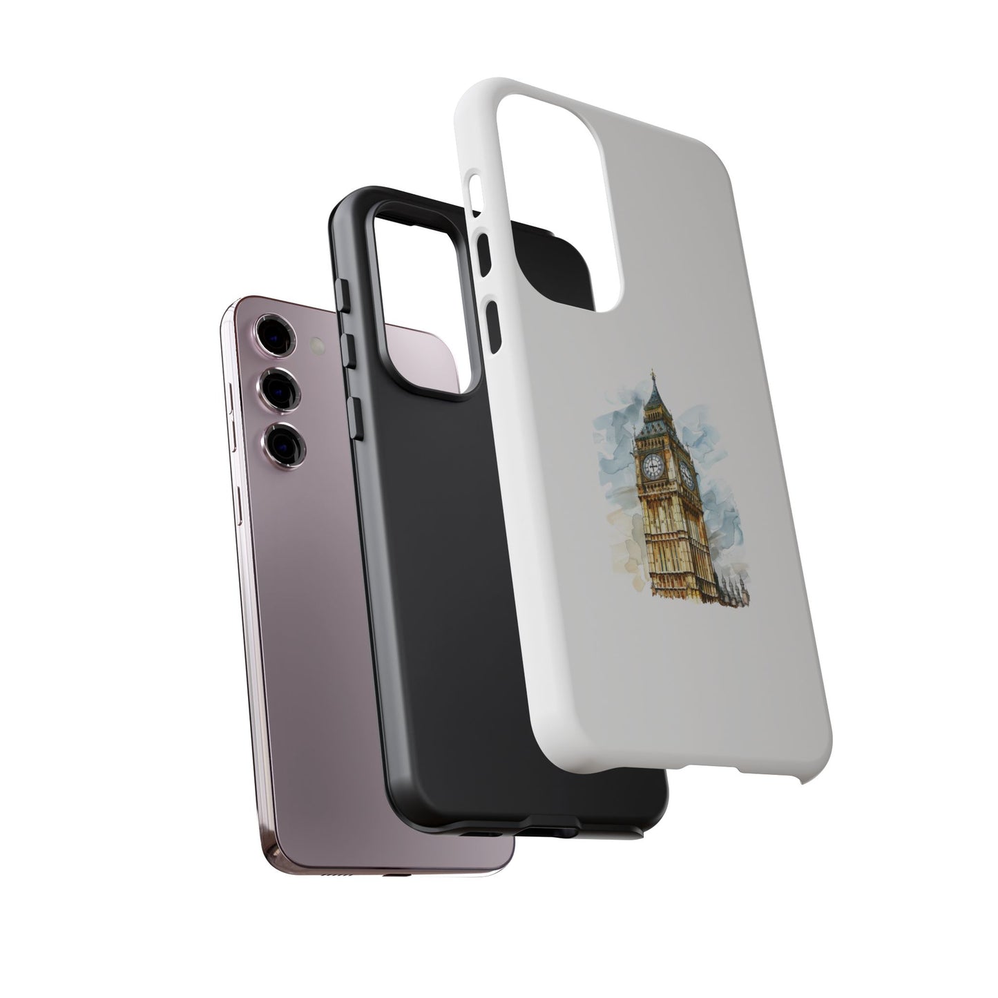 Big Ben Phone Case, Tough Cases, London Souvenir, Unique Gift for Travelers, iPhone Case, Custom Phone Cover, Phone Accessories
