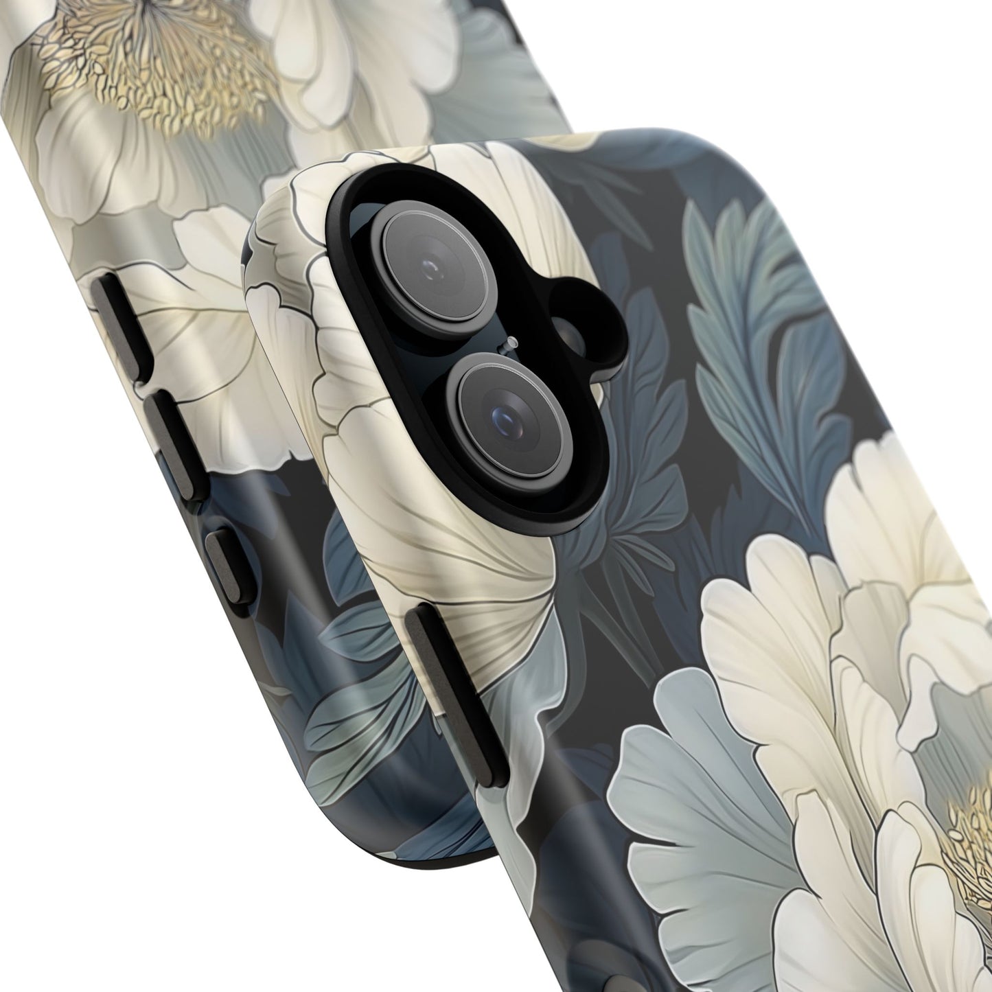 Floral Phone Case - Elegant Tough Cases for Nature Lovers, Stylish Protective Cover for Gifts, Birthdays, Mom's Day, Floral Design