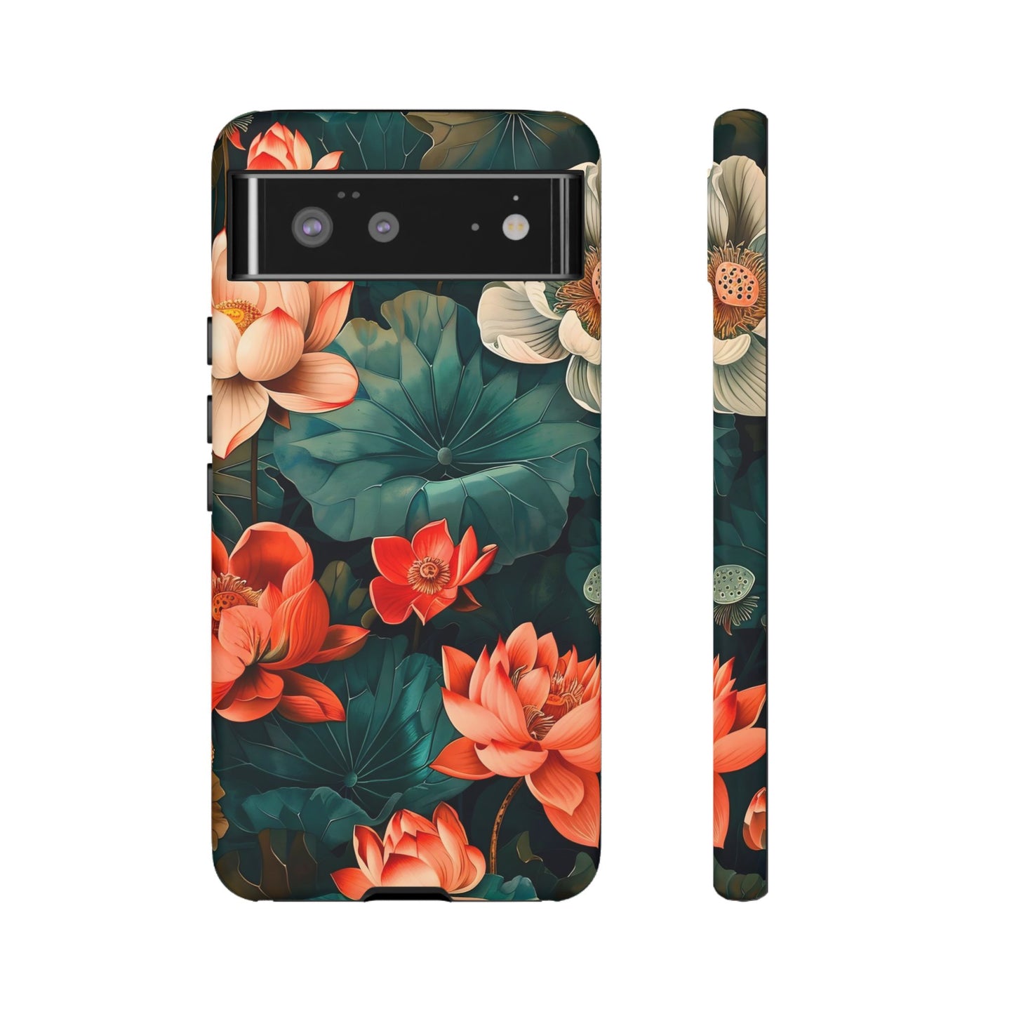 Flower Phone Case, Floral Phone Cover, Tough Case for Floral Lovers, Gift for Her, Stylish Tech Accessories