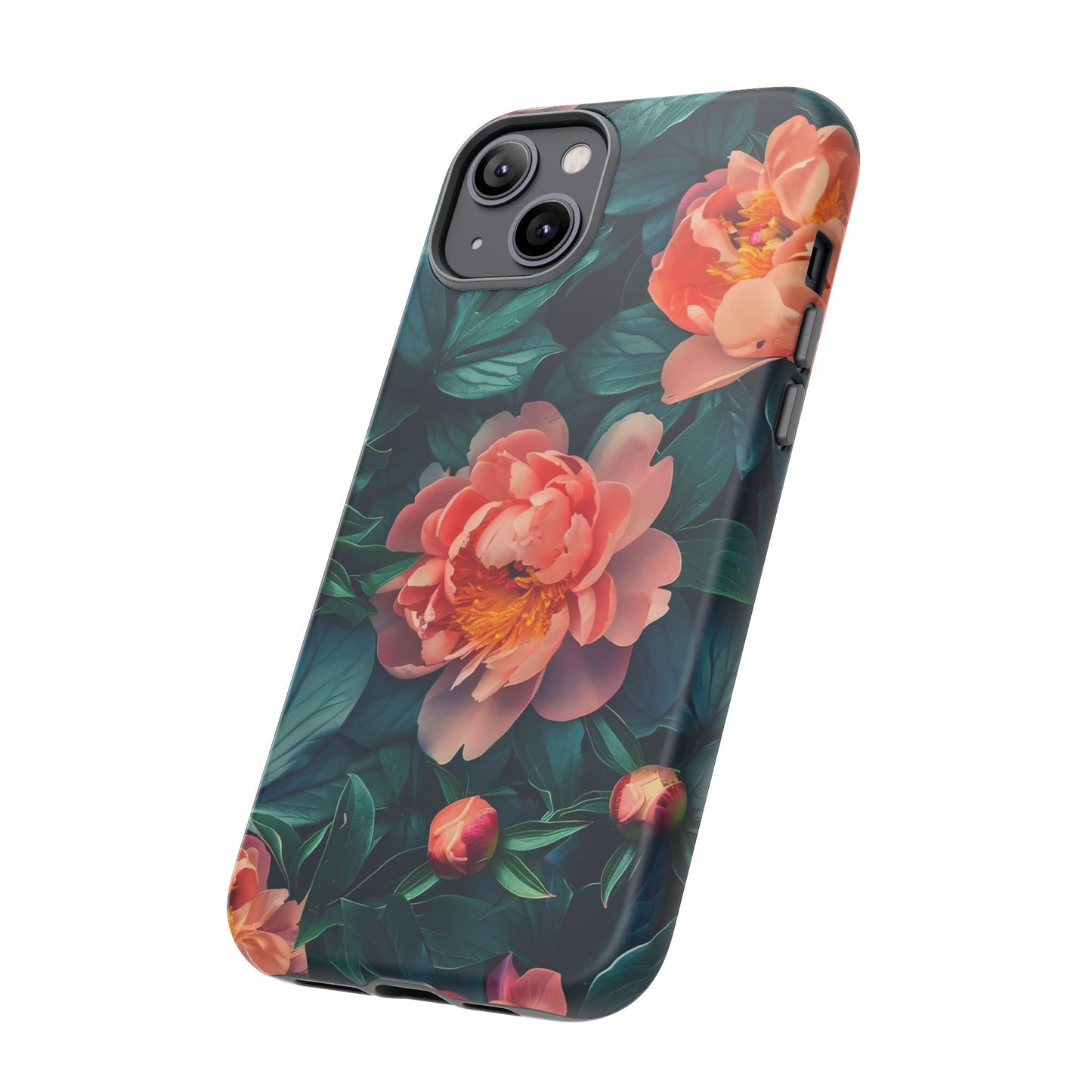 Floral Phone Case - Tough Cases, Flower Design, Botanical Art, Phone Accessory, Gift for Her, Nature Lovers
