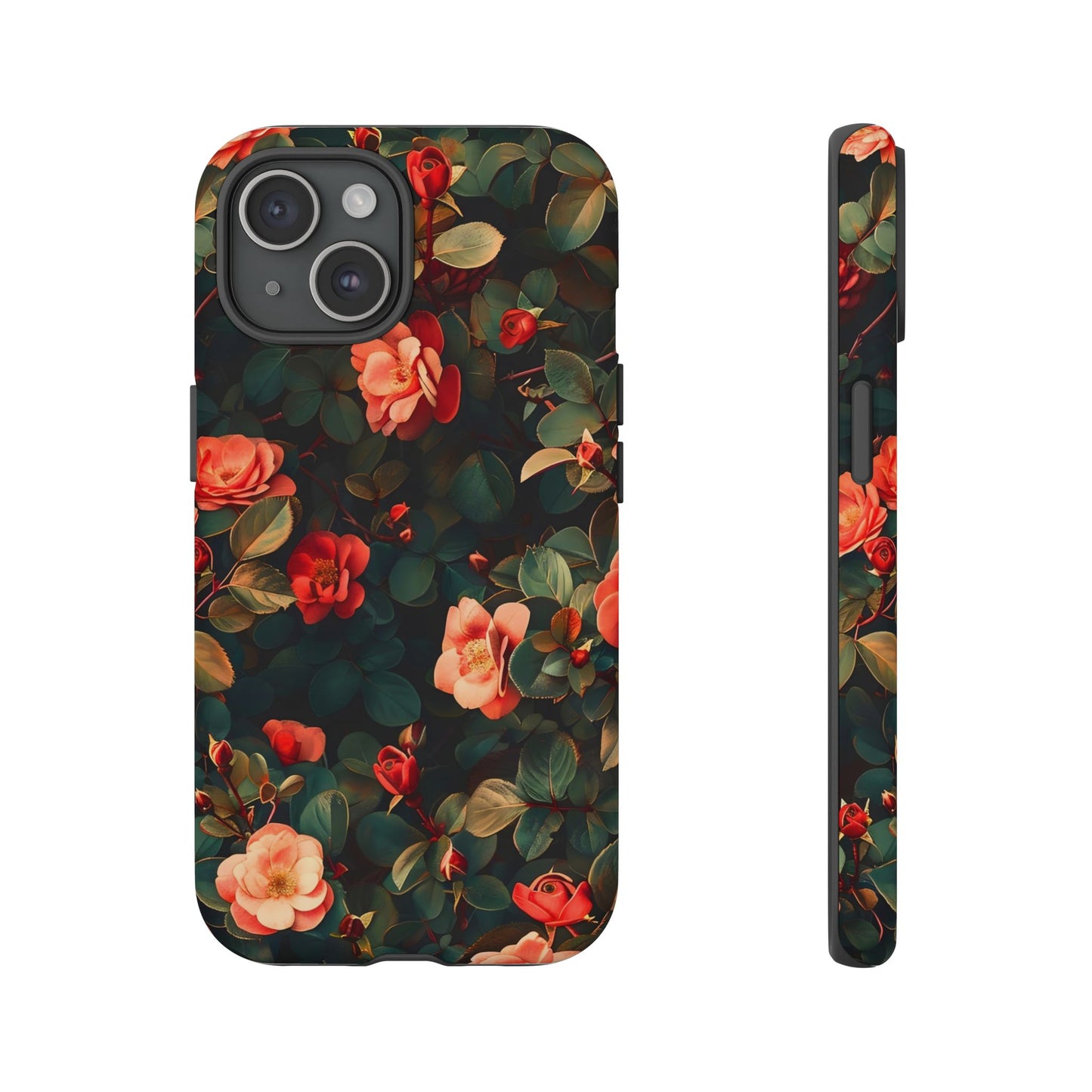 Floral Phone Case - Elegant Floral Design, Tough Protective Case, Perfect Gift for Her, Trendy Phone Accessories, Mother’s Day, Birthday