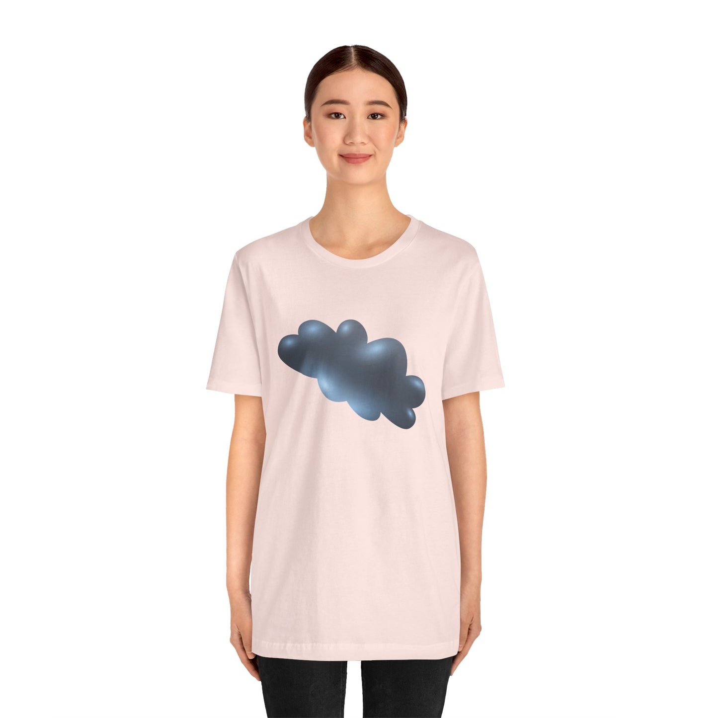 Unisex Jersey Short Sleeve Tee - Serene Cloudscape - Dreamy Cloud