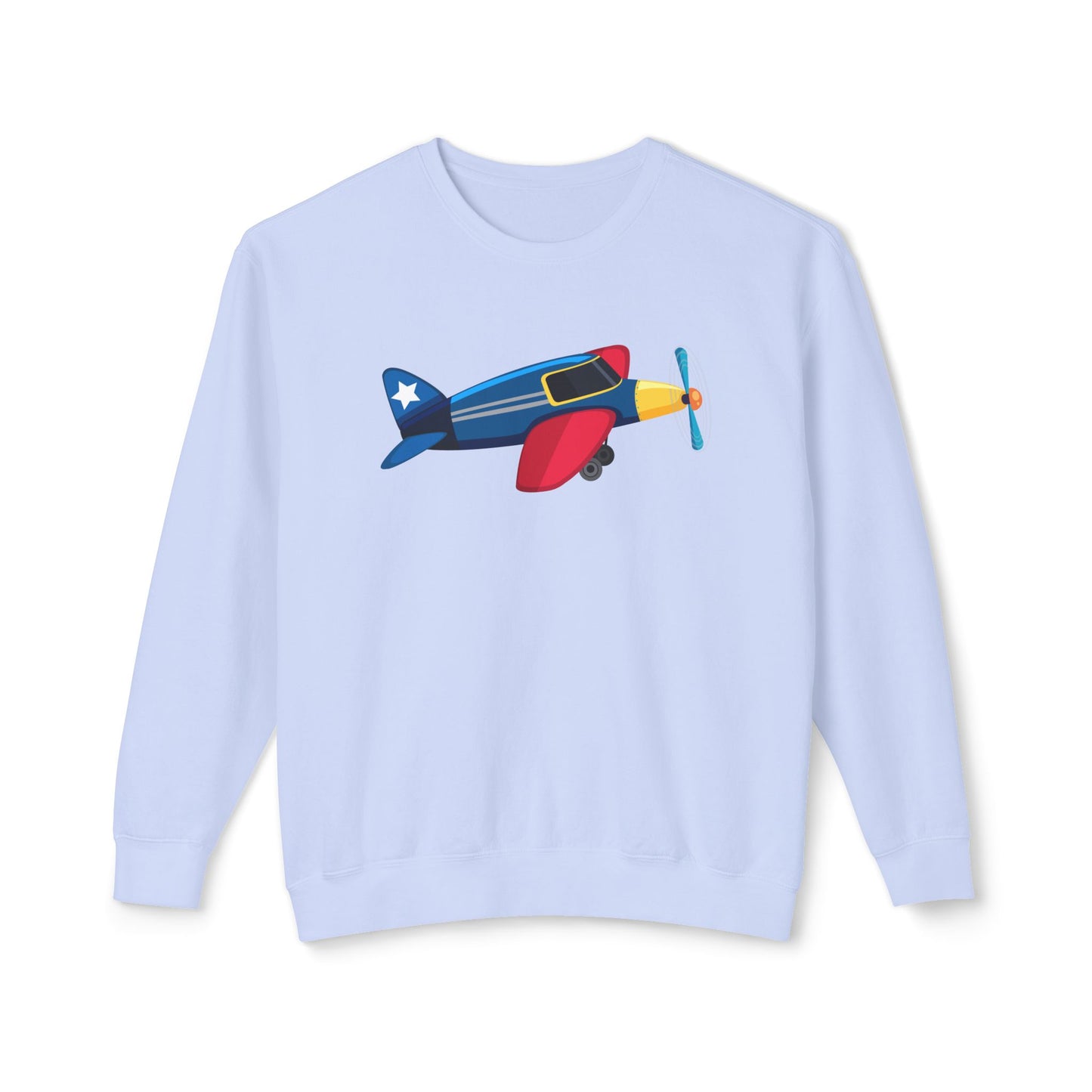 Unisex Lightweight Crewneck Sweatshirt Vintage - Retro Aviation