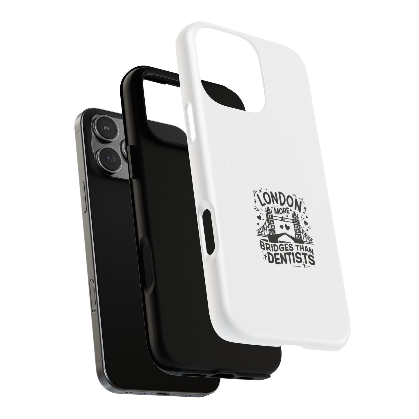 London Bridge Magnetic Phone Case, Tough Phone Cover, Stylish Accessory for Travelers, Great Gift for London Lovers, Unique Tech Accessory