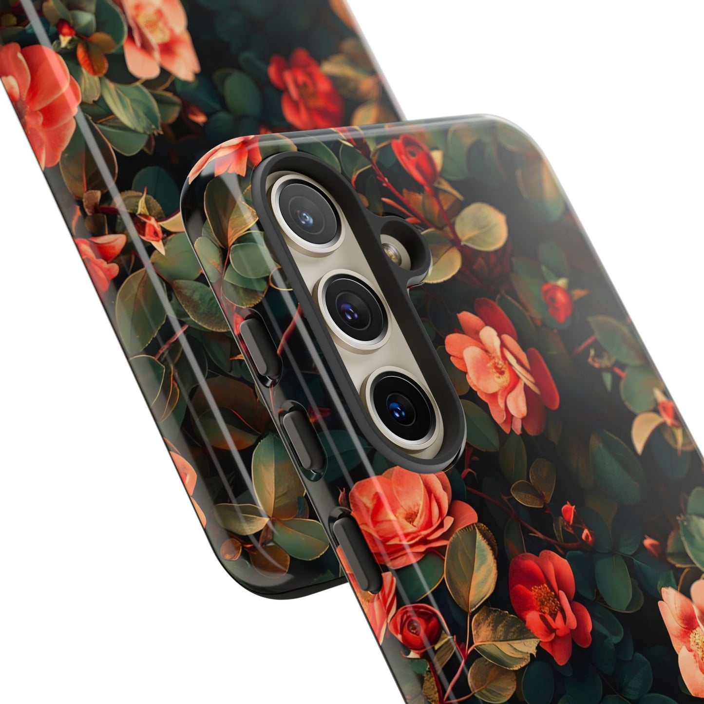 Floral Phone Case - Elegant Floral Design, Tough Protective Case, Perfect Gift for Her, Trendy Phone Accessories, Mother’s Day, Birthday