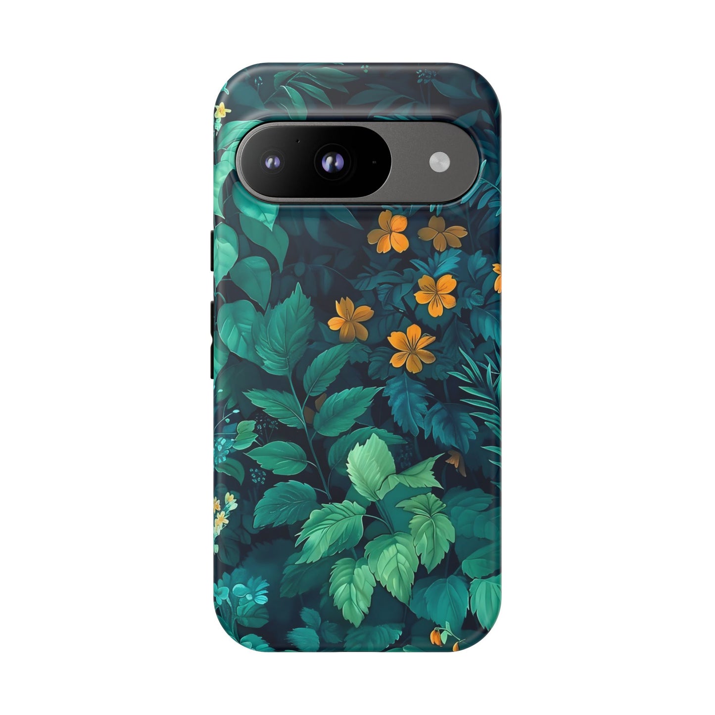 Tough Floral Phone Case, Floral Phone Cover, Nature-Inspired Phone Protector, Greenery Mobile Case, Eco-Friendly Gift Ideas