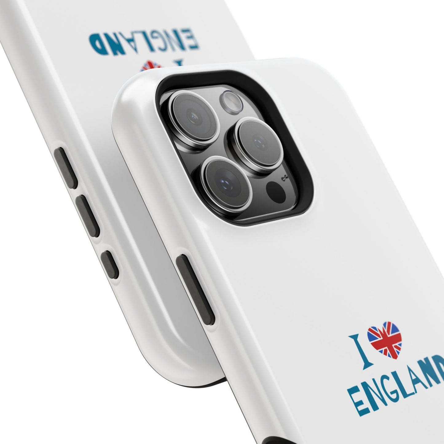 I Love England Magnetic Tough Cases, Phone Cover, Gift for Travelers, Souvenir, England Pride, Durable Phone Protection