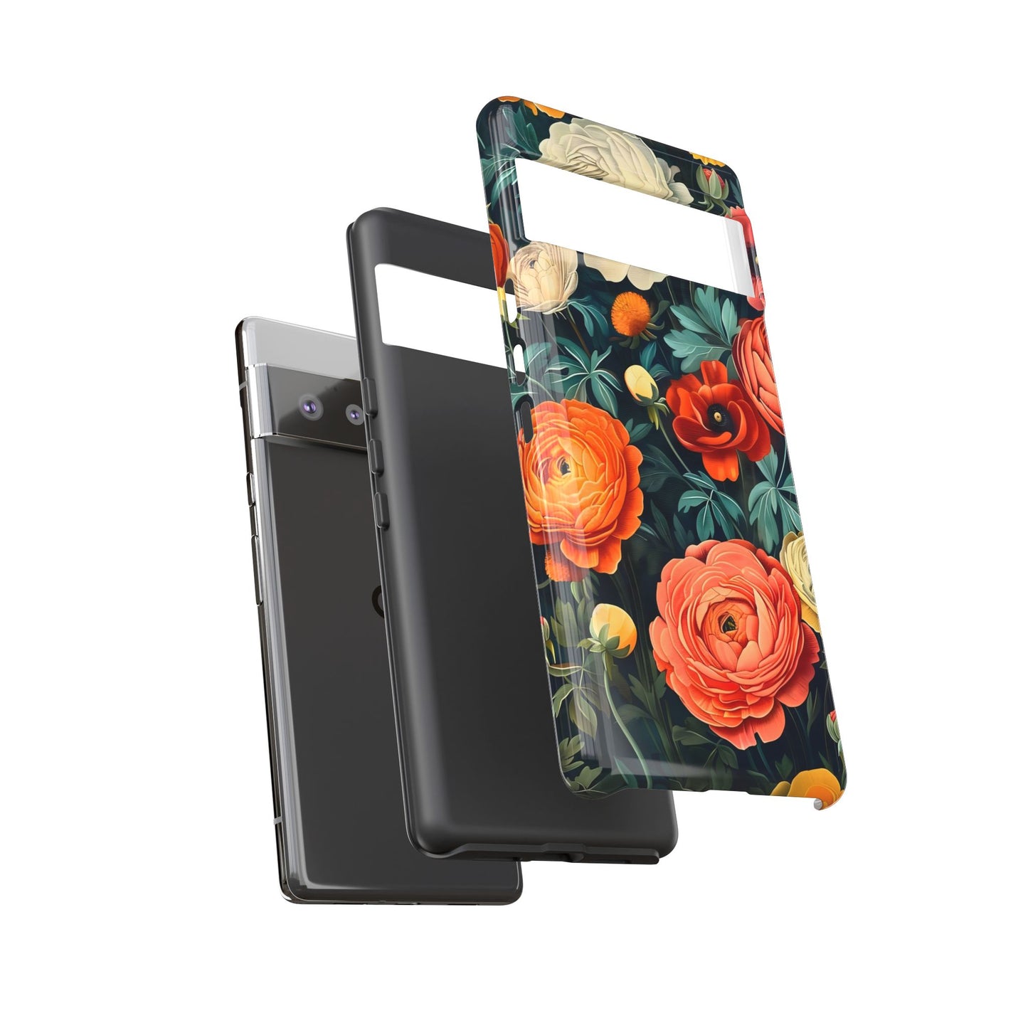 Floral Phone Case, Tough Cases - Stylish Protection, Gifts for Her, Nature Lover Decor, Floral Accessories
