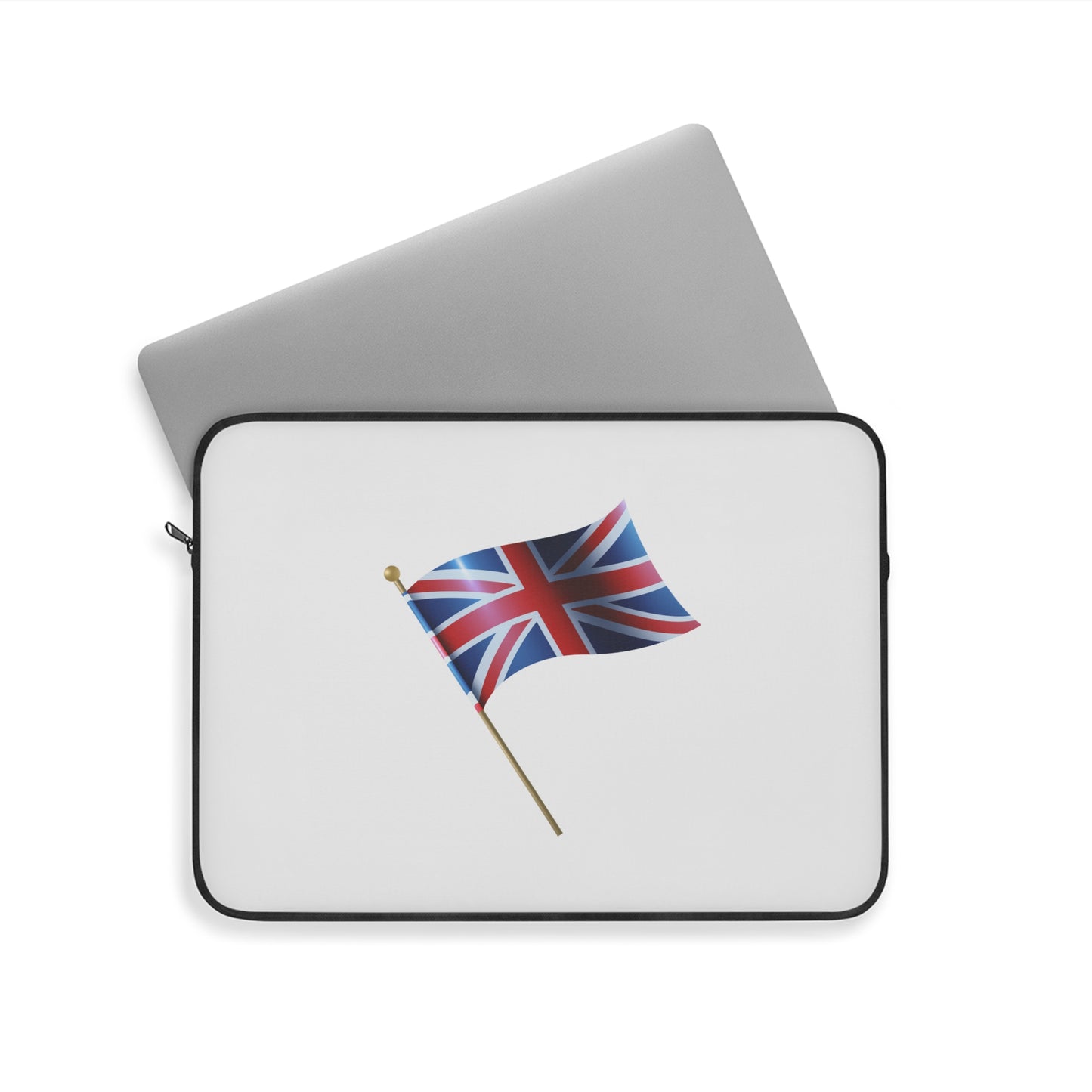 Union Jack Laptop Sleeve, British Flag Case, Travel Accessory, Gift for Students, London Lover's Essentials, Stylish Tech Cover