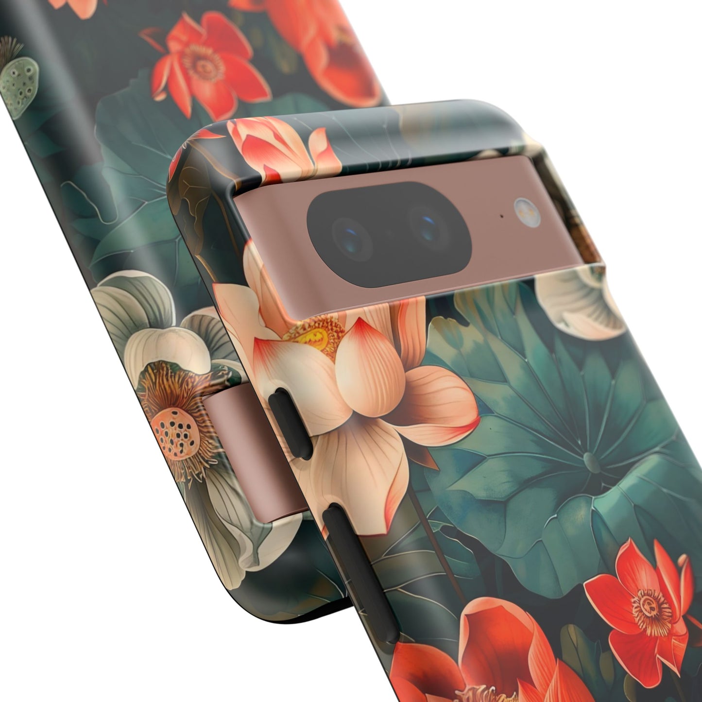 Flower Phone Case, Floral Phone Cover, Tough Case for Floral Lovers, Gift for Her, Stylish Tech Accessories