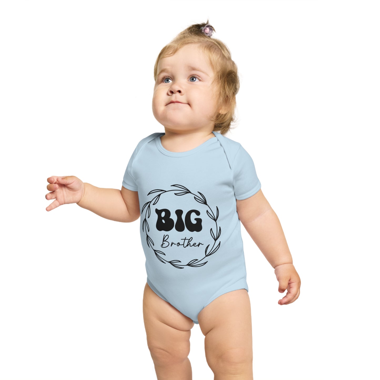 Big Brother Short Sleeve Baby Bodysuit - Perfect Gift for New Siblings
