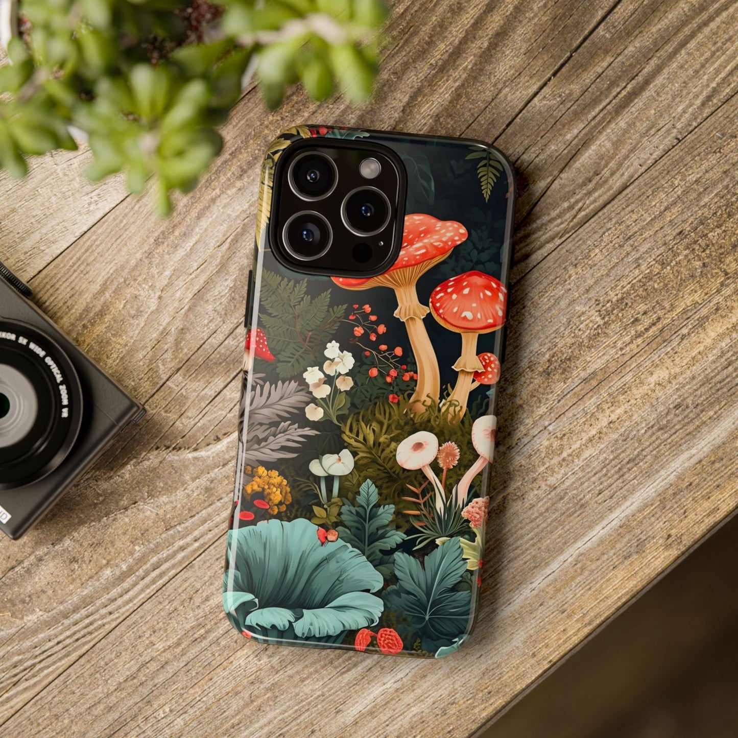 Floral Phone Case - Tough Cases, Nature Lover Gift, Eco-Friendly, Trendy Tech Accessory, Unique Design, Perfect for All Occasions