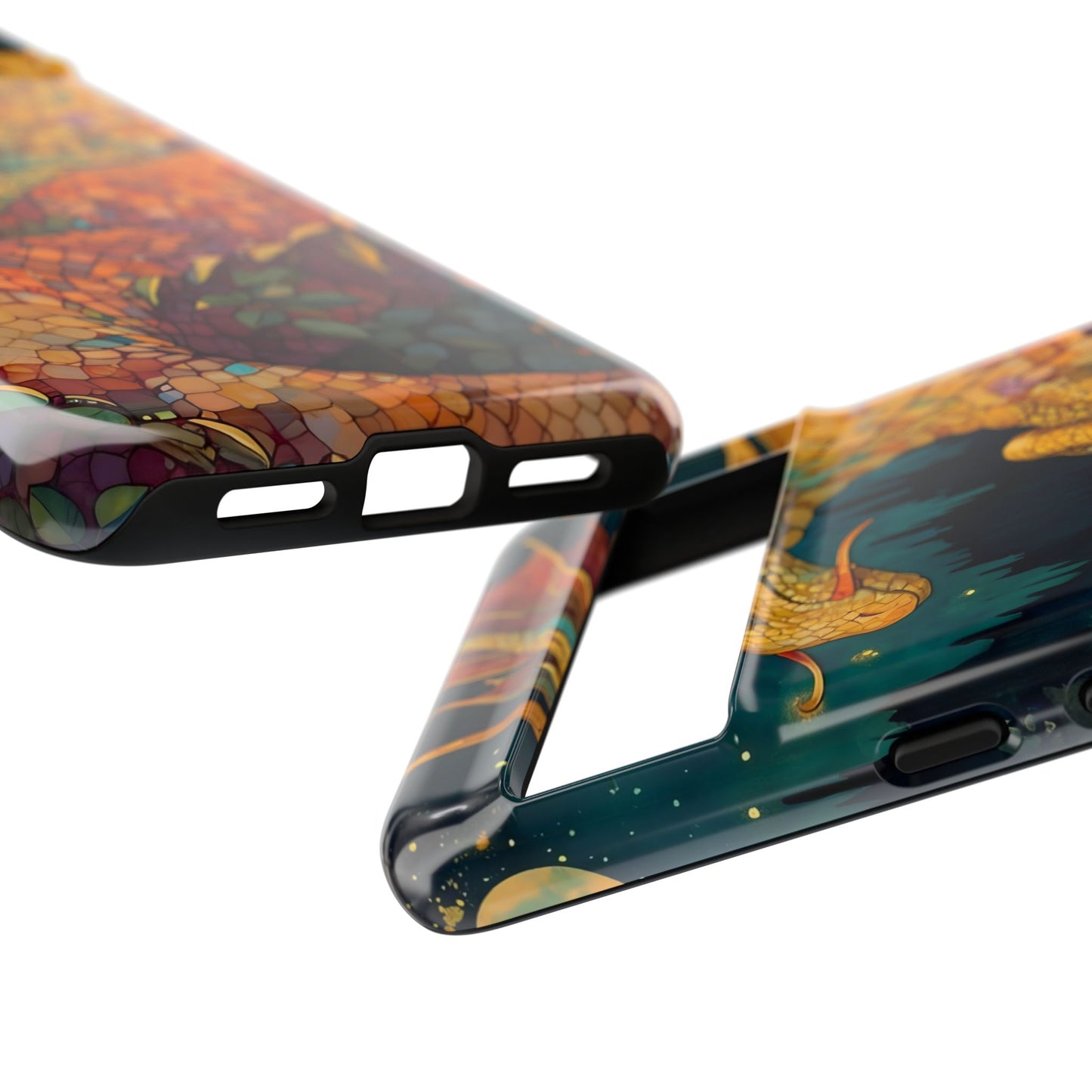 Dragon Art Phone Case, Tough Phone Cover, Fantasy Gift, Unique Mobile Accessory, Dragon Lover Gift, Stylish Protection