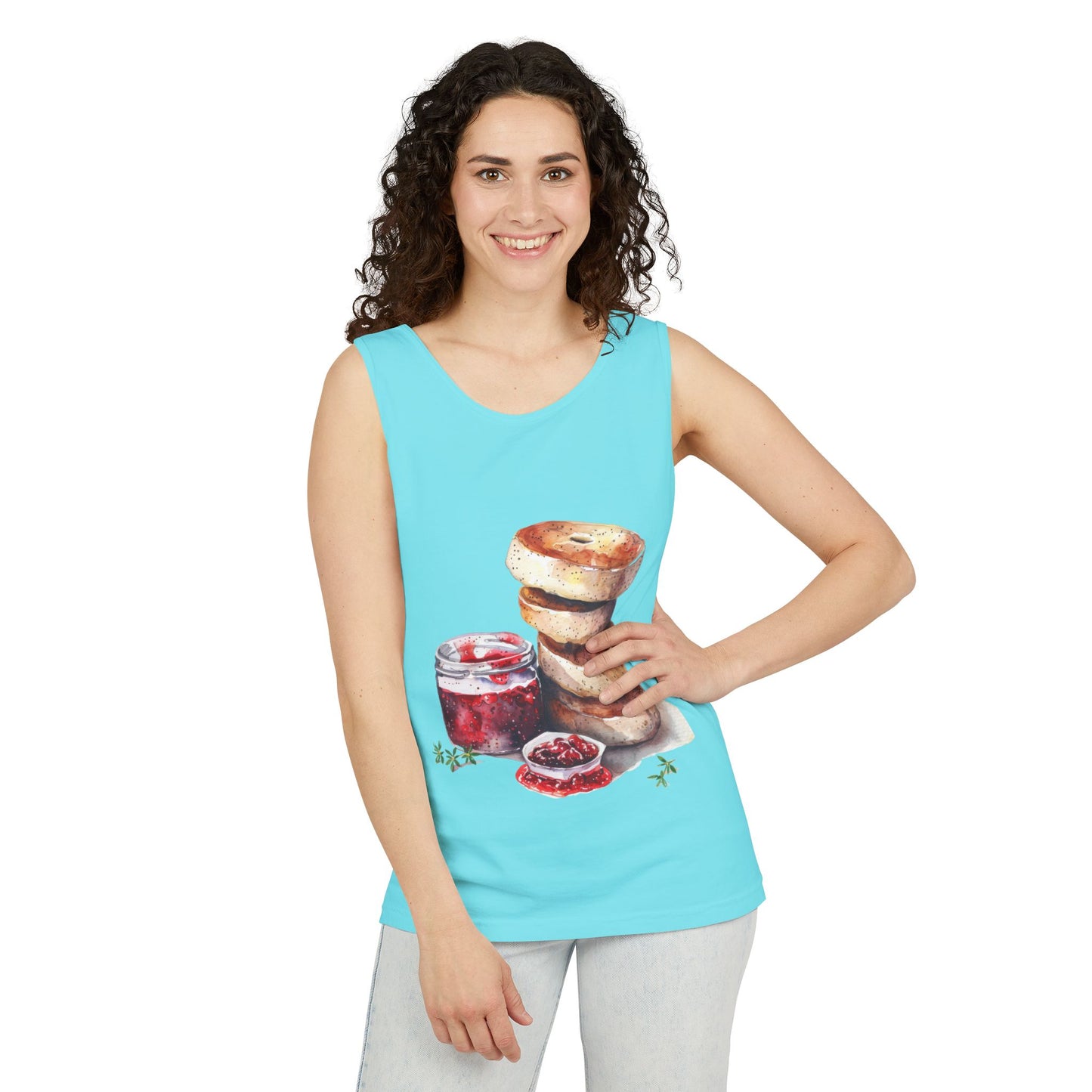 Unisex Garment-Dyed Tank Top - A Taste of the Crown - British Royal Food Heritage